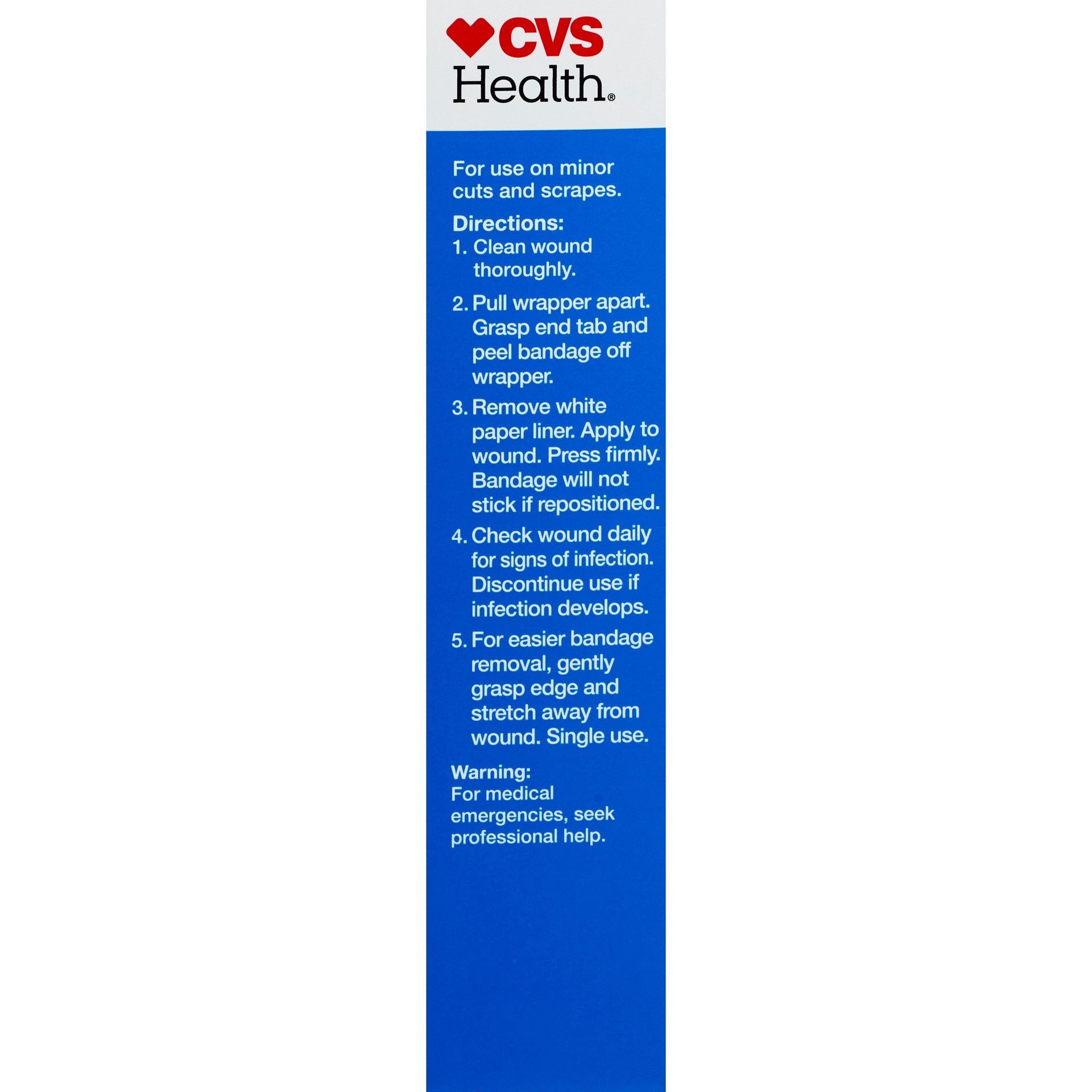 slide 3 of 13, CVS Health Heavy Duty Waterproof Anti-Bacterial Bandages, Extra Large, 10 Ct, 1 ct