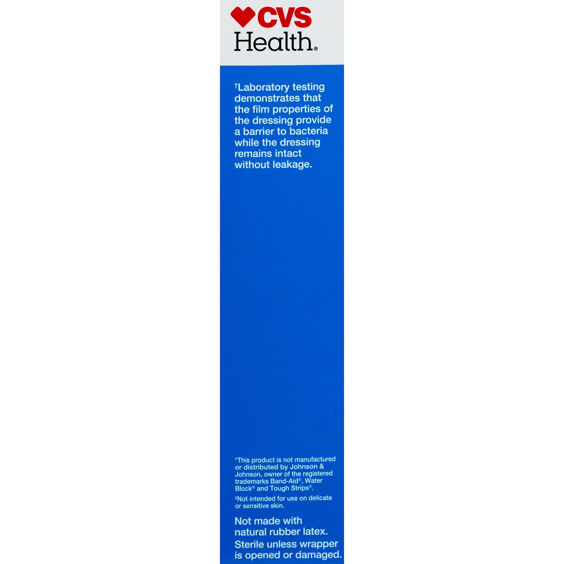 slide 7 of 13, CVS Health Heavy Duty Waterproof Anti-Bacterial Bandages, Extra Large, 10 Ct, 1 ct