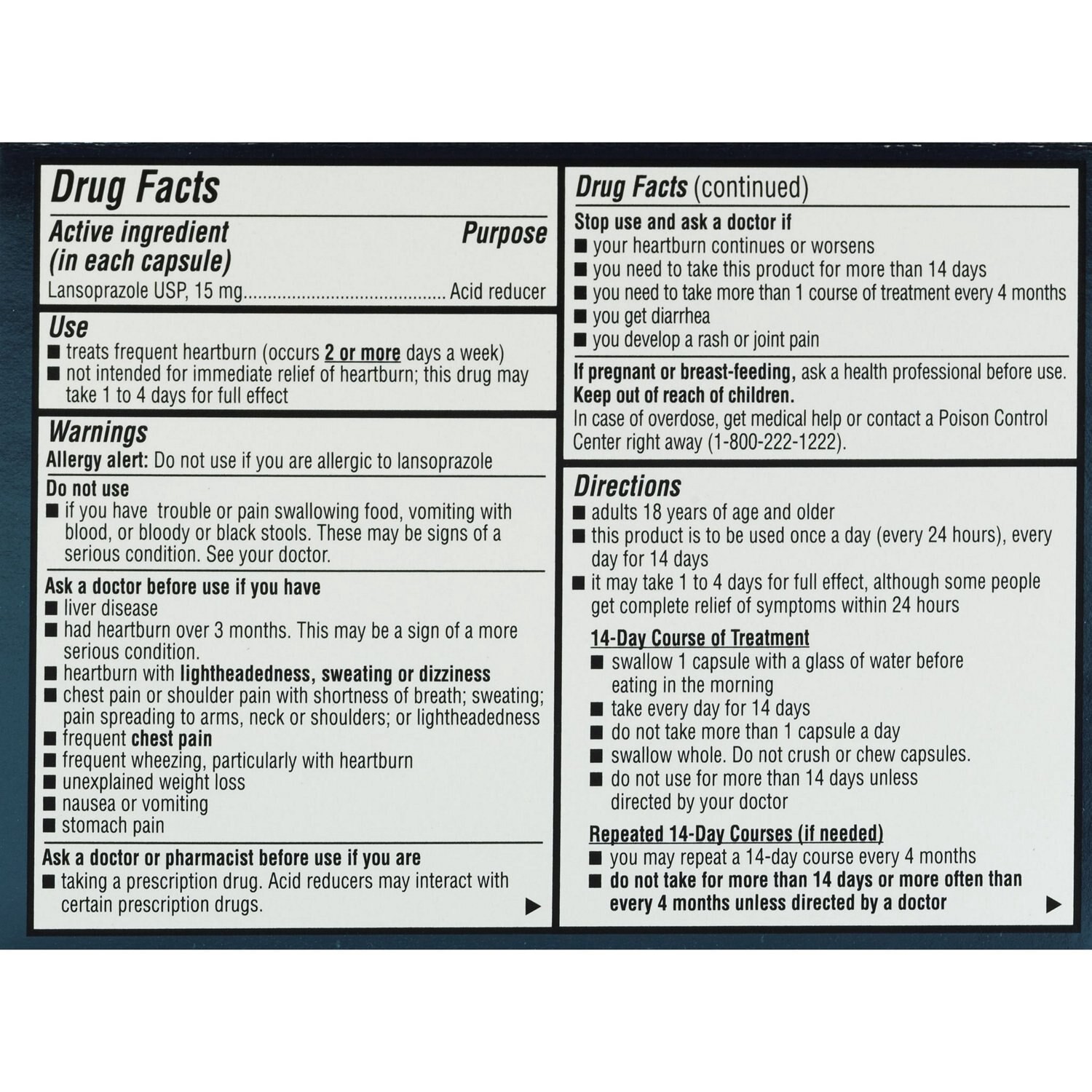 slide 2 of 6, CVS Health Delayed-Release Acid Reducer Tablets, 14 Ct, 1 ct