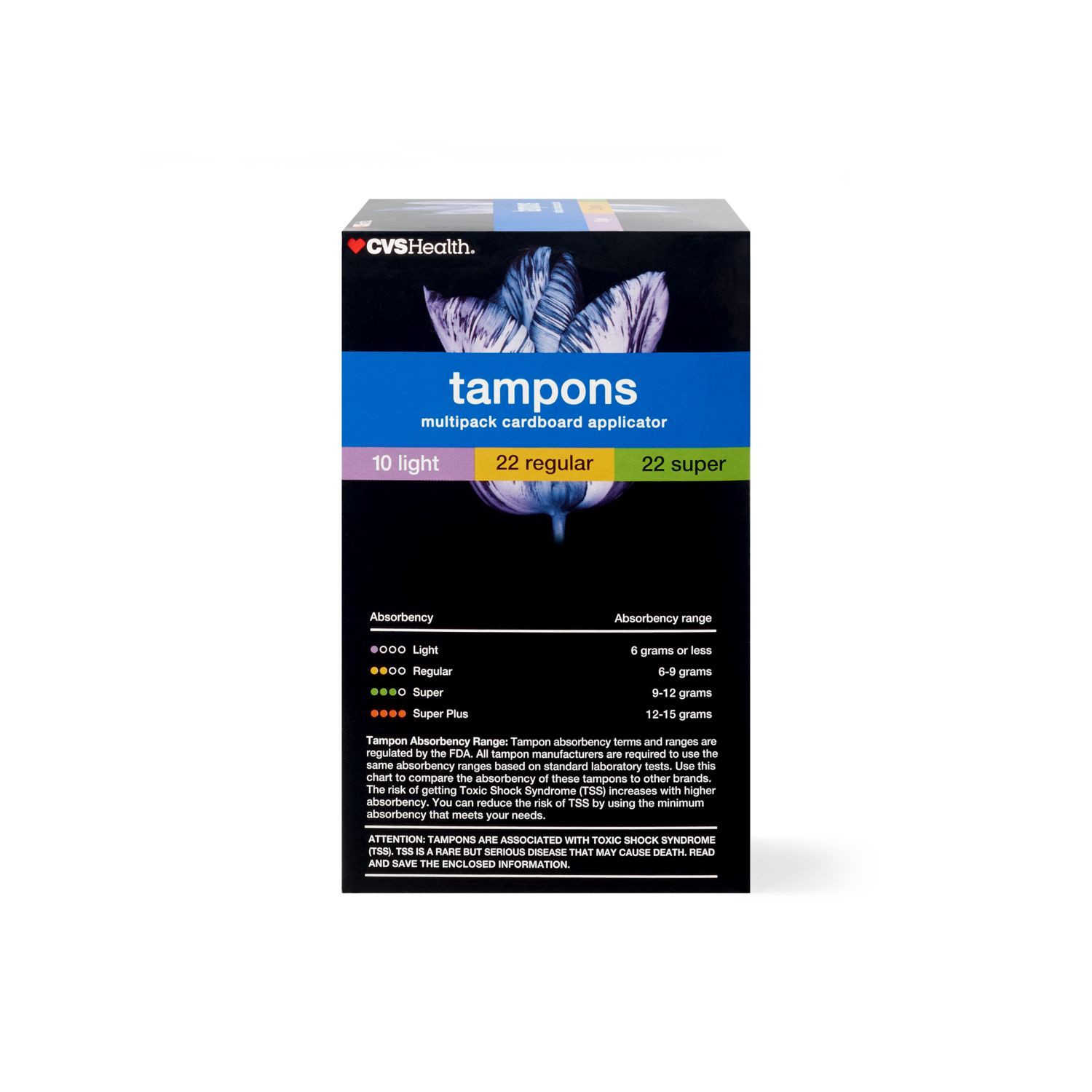 slide 4 of 6, Cvs Health Tampons Multi Pack , 54 Ct, 54 ct