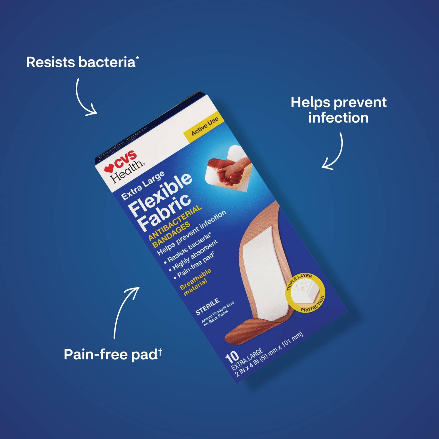 slide 6 of 10, CVS Health Antibiotic Free Wound Gel, 1 Oz, 1 ct