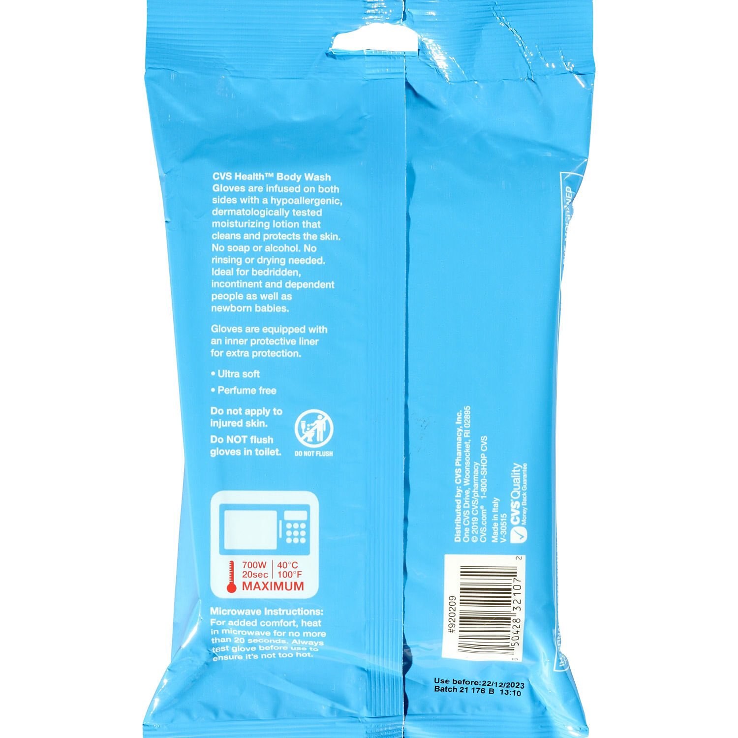 slide 2 of 3, CVS Health Body Wash Gloves, 12 Ct, 12 ct