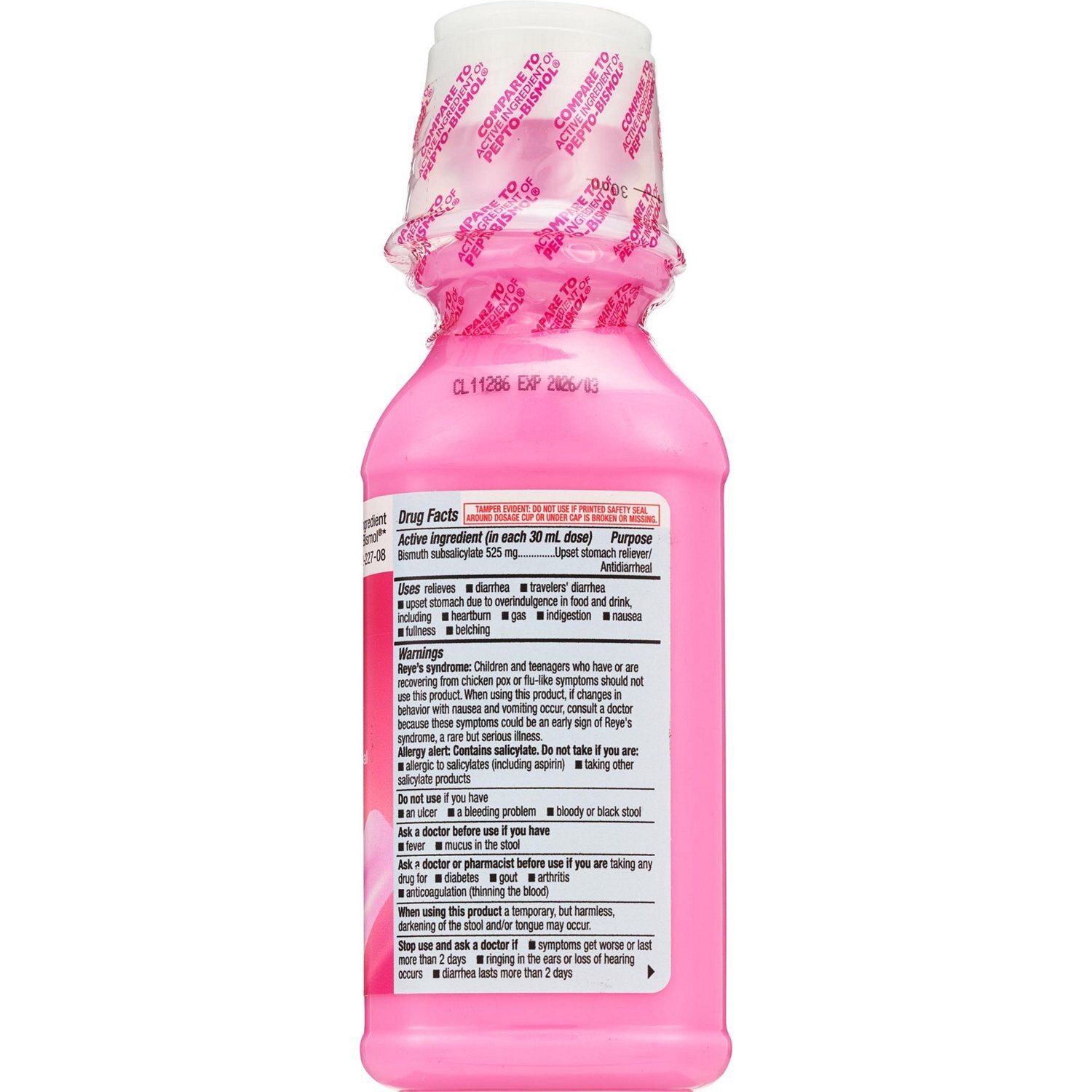 slide 3 of 6, CVS Health Stomach Relief Liquid, Original, 8 Oz, 1 ct