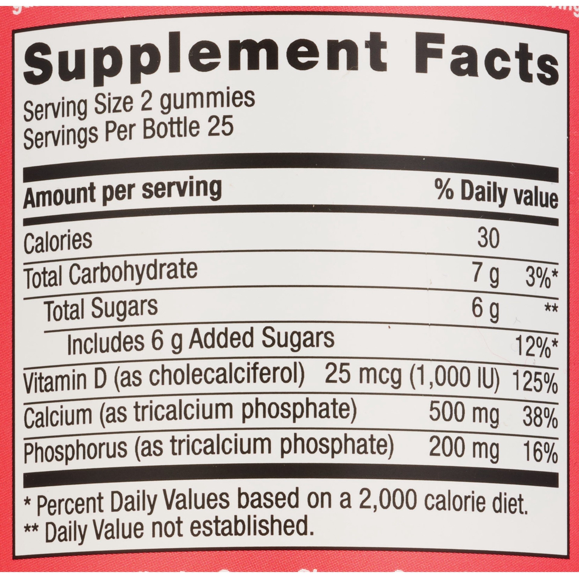 slide 3 of 5, CVS Health Calcium With D3 Gummies, 50 Ct, 1 ct