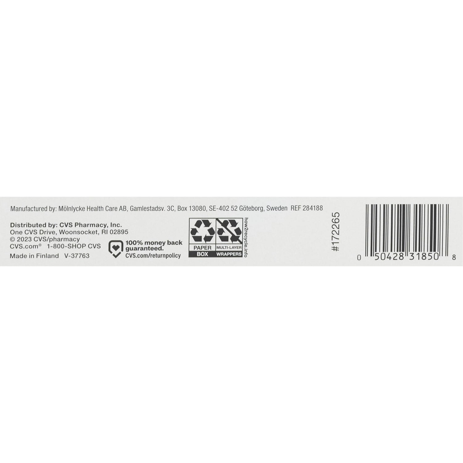 slide 3 of 3, Cvs Health Sterile Foam Adhesive Pads, 3Ct, 1 ct
