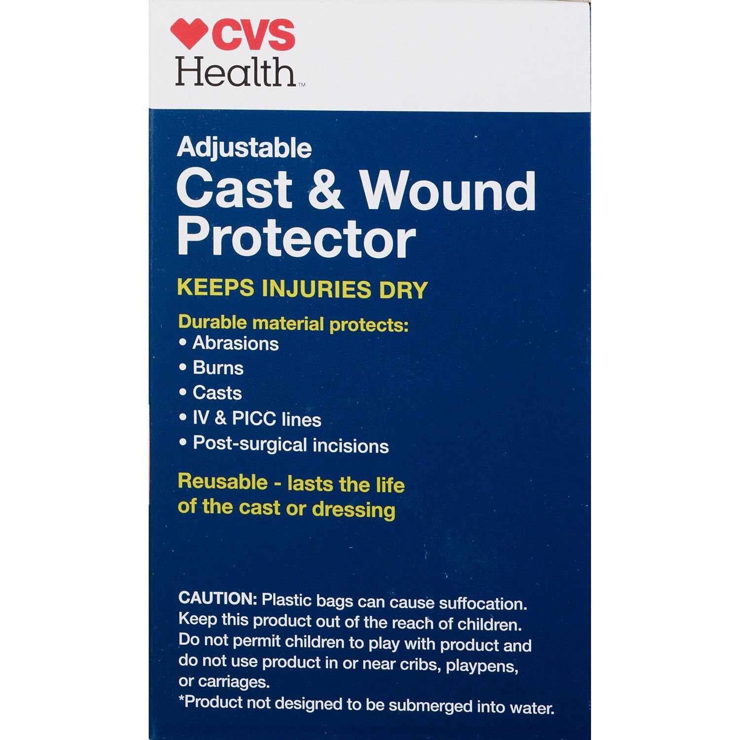 slide 3 of 3, CVS Health Adjustable Cast Cover, 1 ct