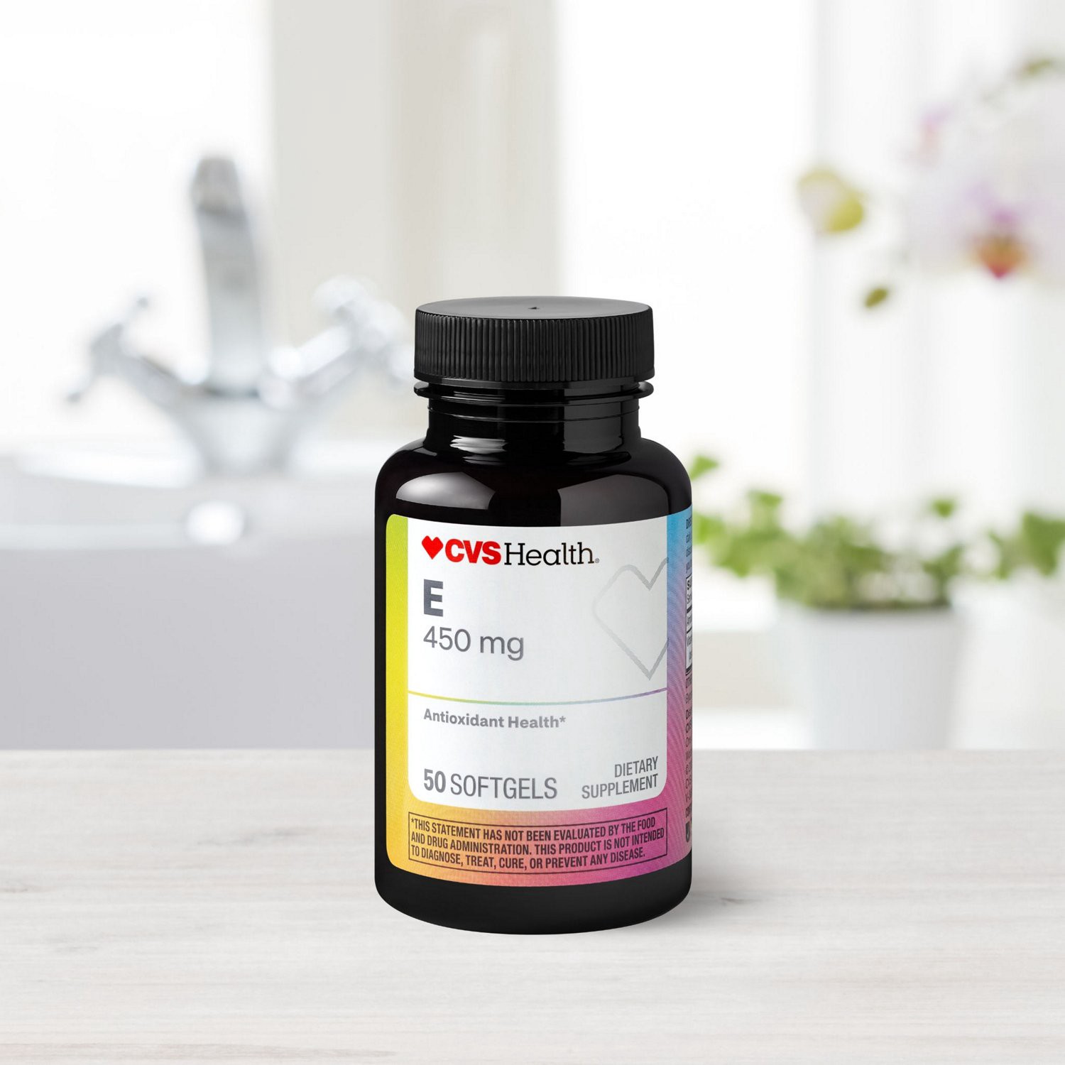 slide 11 of 11, CVS Health Vitamin E Softgels, 50 Ct, 1 ct