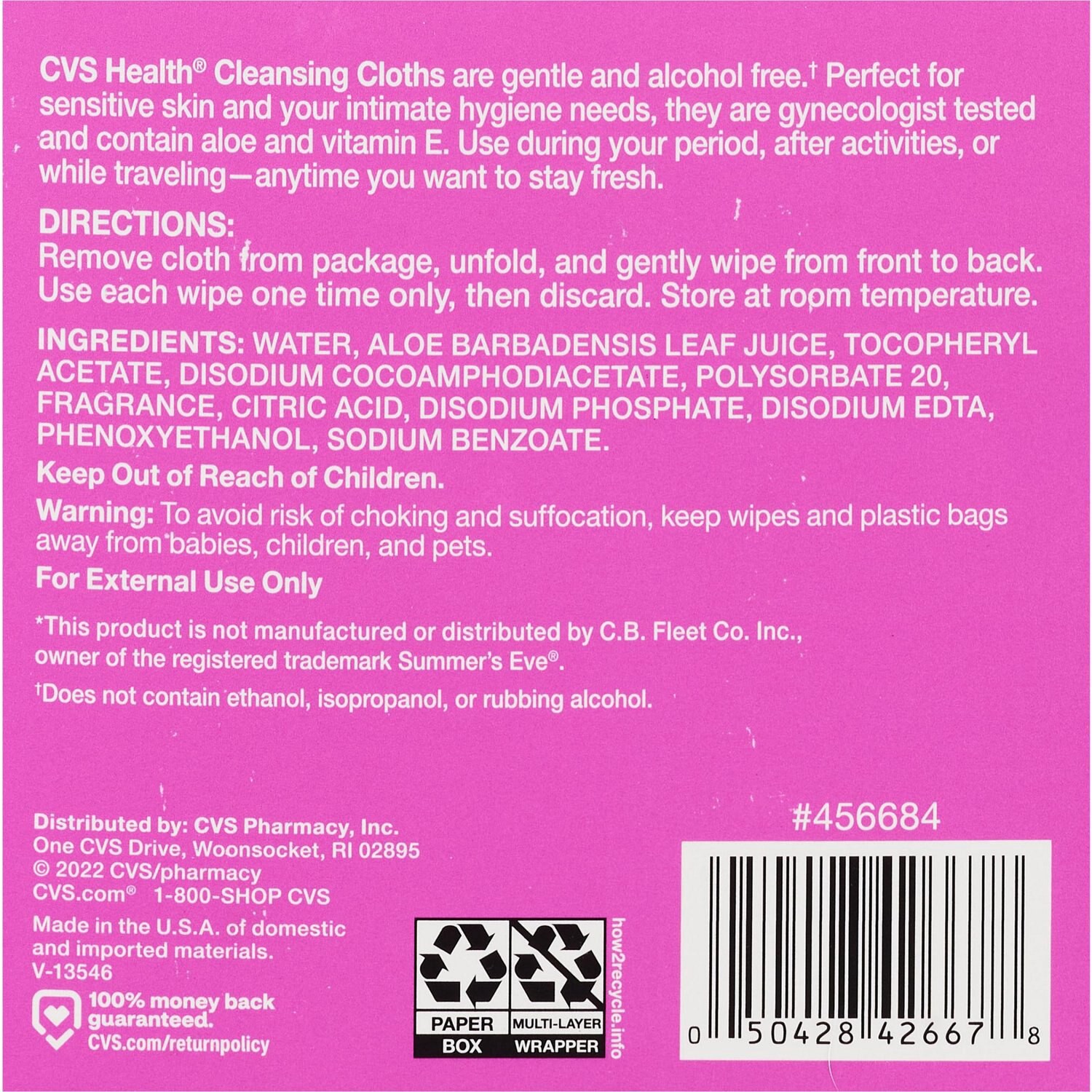 slide 2 of 2, CVS Health Cleansing Cloths, 16 Ct, 1 ct