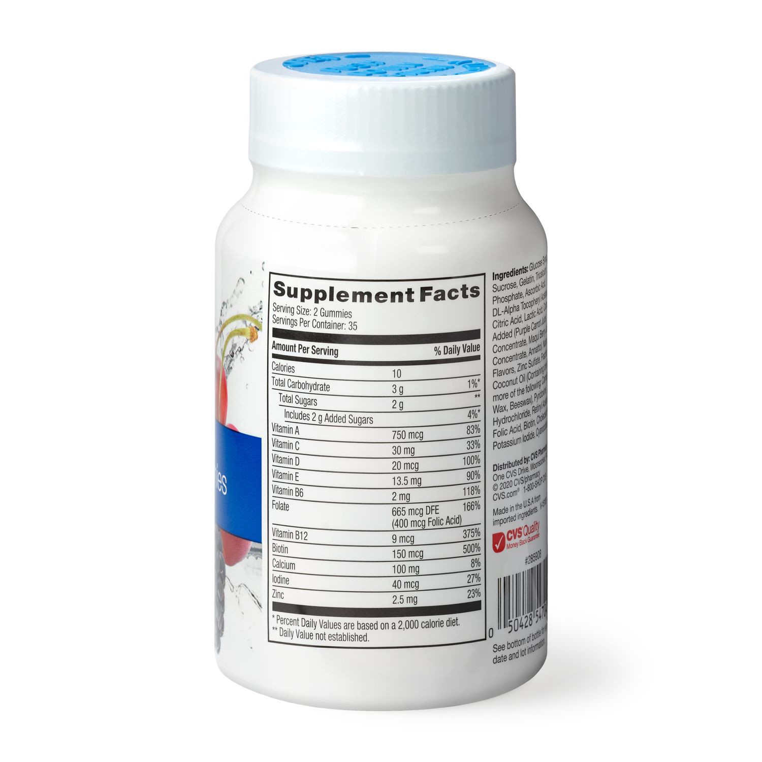 slide 4 of 4, CVS Health Women's Multivitamin Gummies, 70 Ct, 80 ct