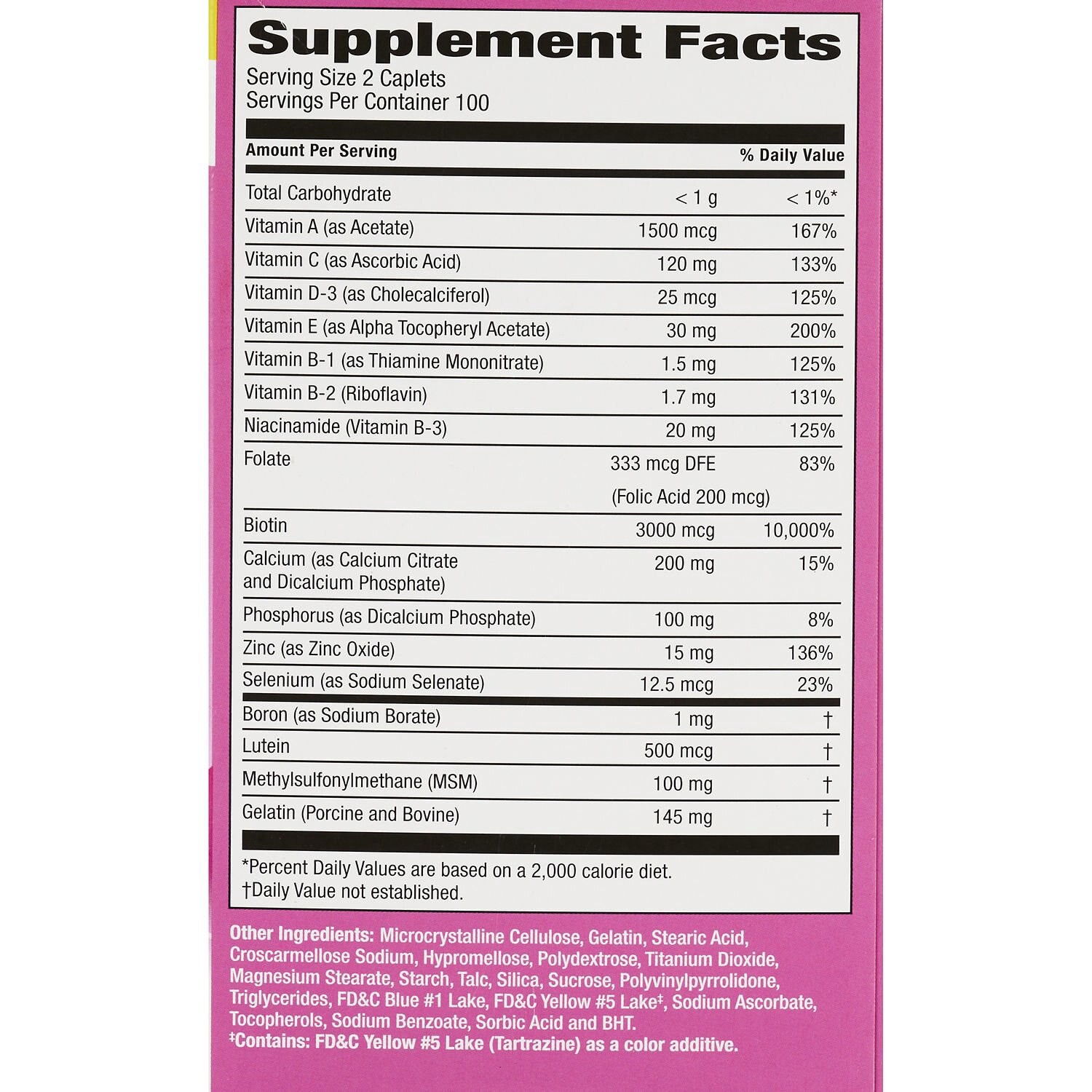 slide 5 of 5, CVS Health Hair, Skin And Nails With Antioxidants Tablets, 200 Ct, 1 ct