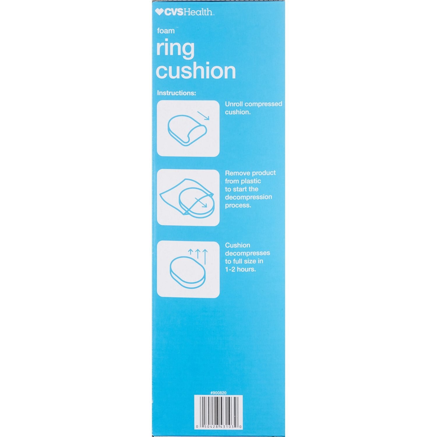 slide 2 of 3, CVS Health Foam Ring Cushion, 1 ct