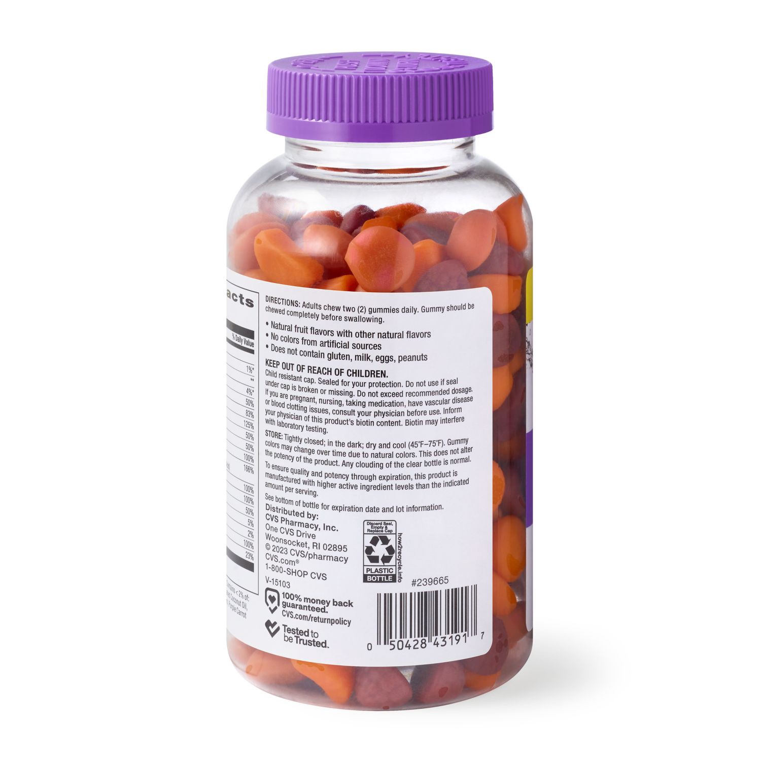 slide 2 of 5, CVS Health Women's Daily Multivitamin Gummies, 150 Ct, 170 ct