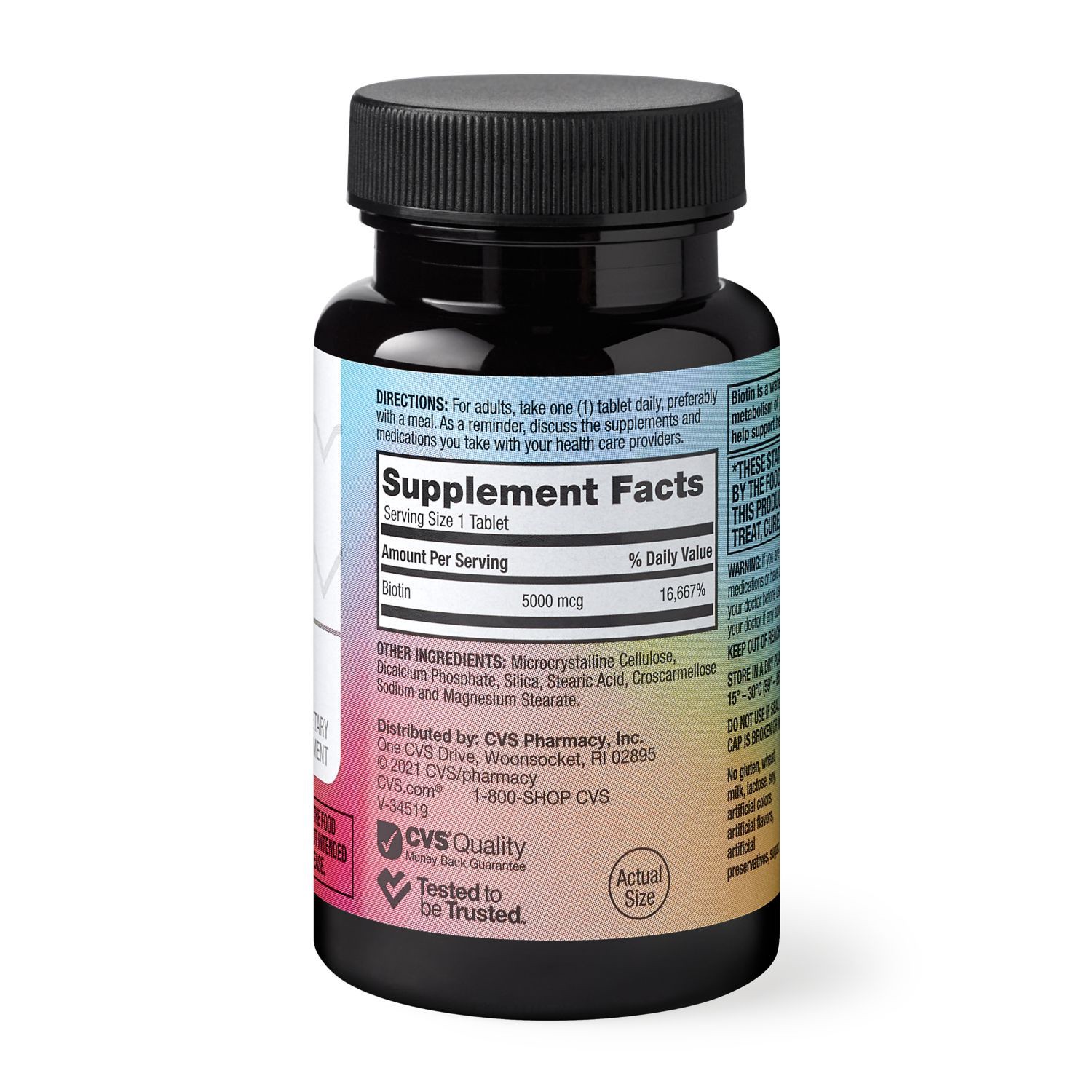 slide 2 of 4, CVS Health Biotin Tablets, 150 Ct, 1 ct