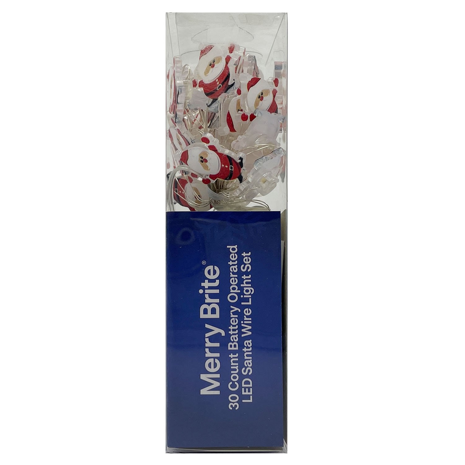 slide 3 of 4, NON BRAND Bo 30 Led Ls W/ Timer,5Asst-Santa, 1 ct