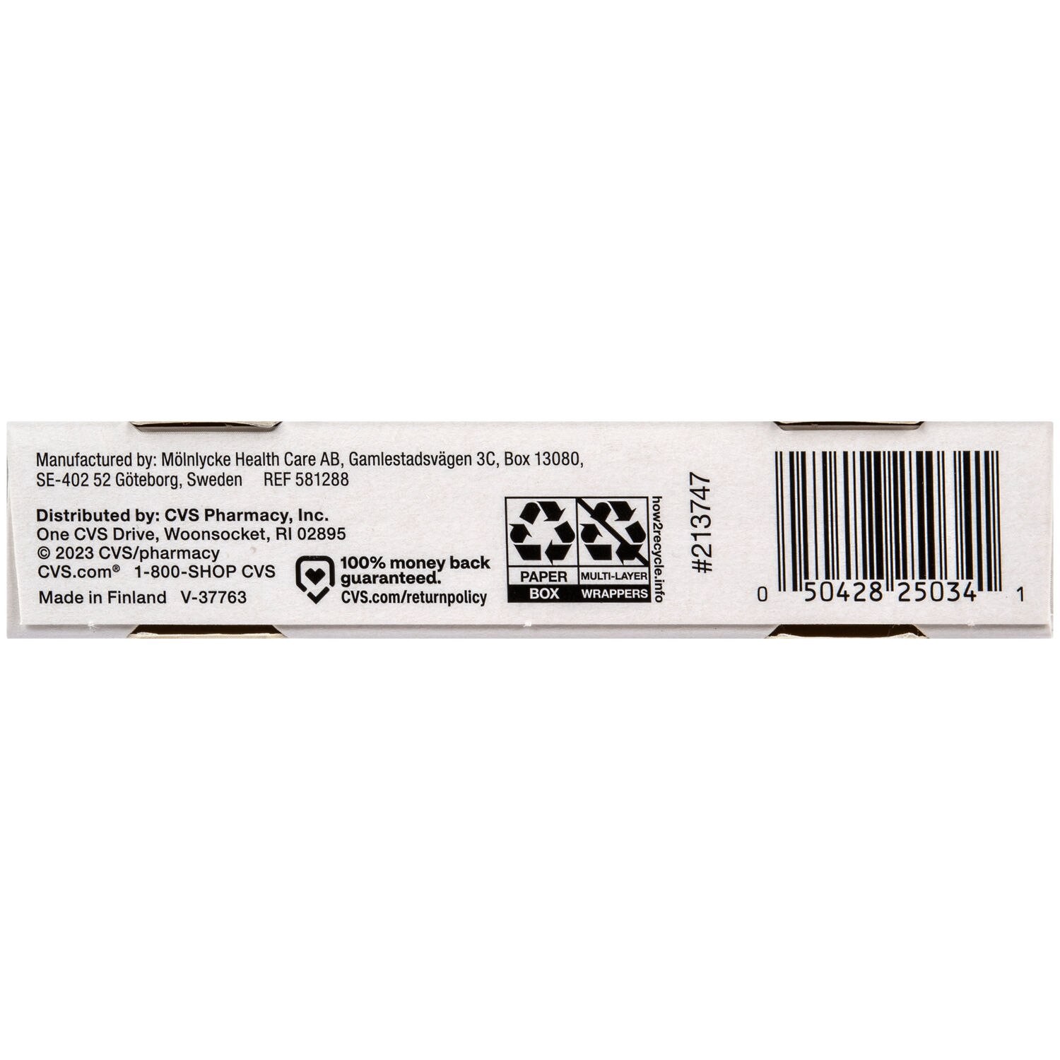slide 6 of 6, CVS Health Mepilex Border Lite Foam Adhesive Sterile Dressings, 4 In X 4 In, 3 Ct, 3 ct