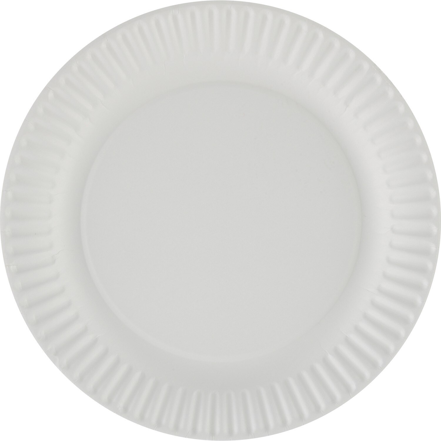 slide 2 of 3, TOTAL HOME JUST THE BASICS Just The Basics Paper Plates 9" Round White, 1 ct