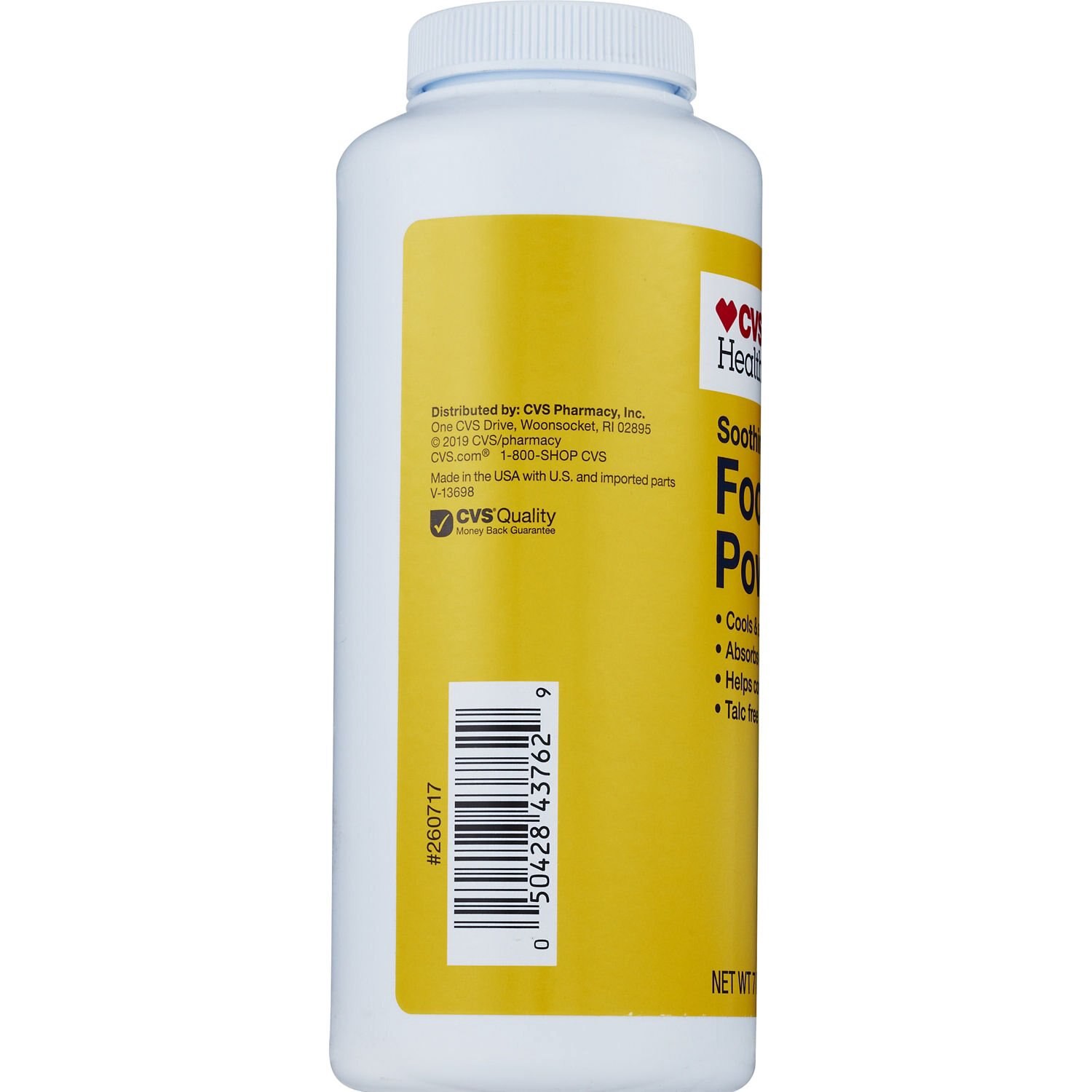 slide 2 of 4, CVS Health Soothing Foot Powder, 1 ct