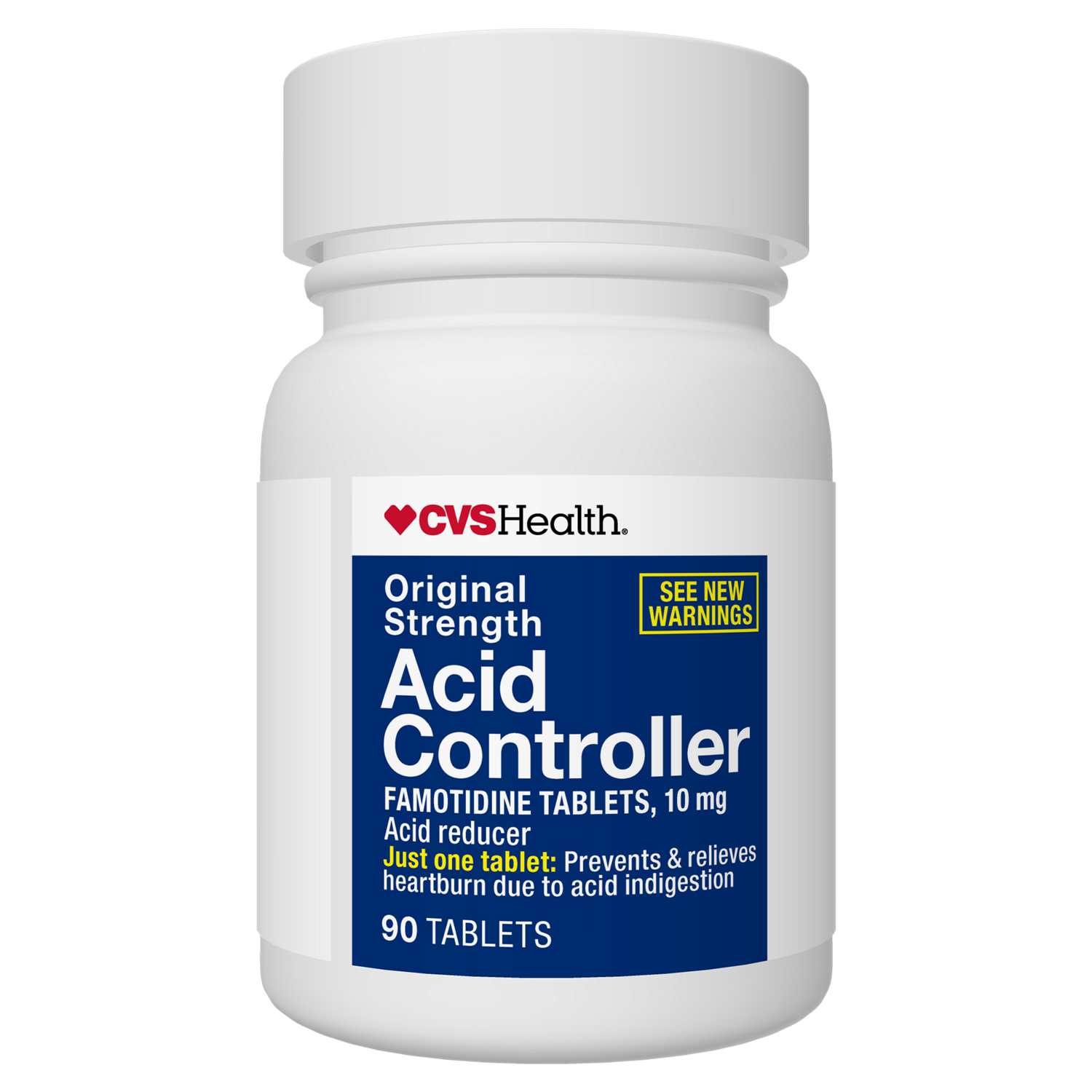 slide 3 of 6, Cvs Health Acid Controller Tablets, 90 Ct, 90 ct