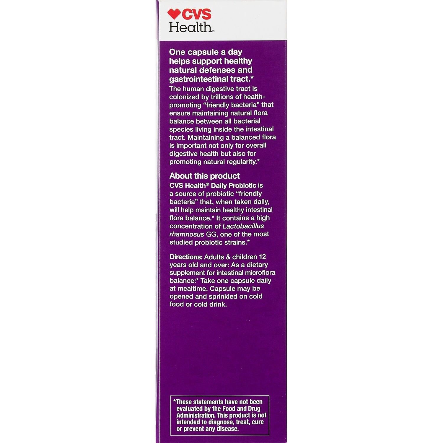 slide 2 of 5, Cvs Health Daily Probiotic, 30 Ct, 1 ct
