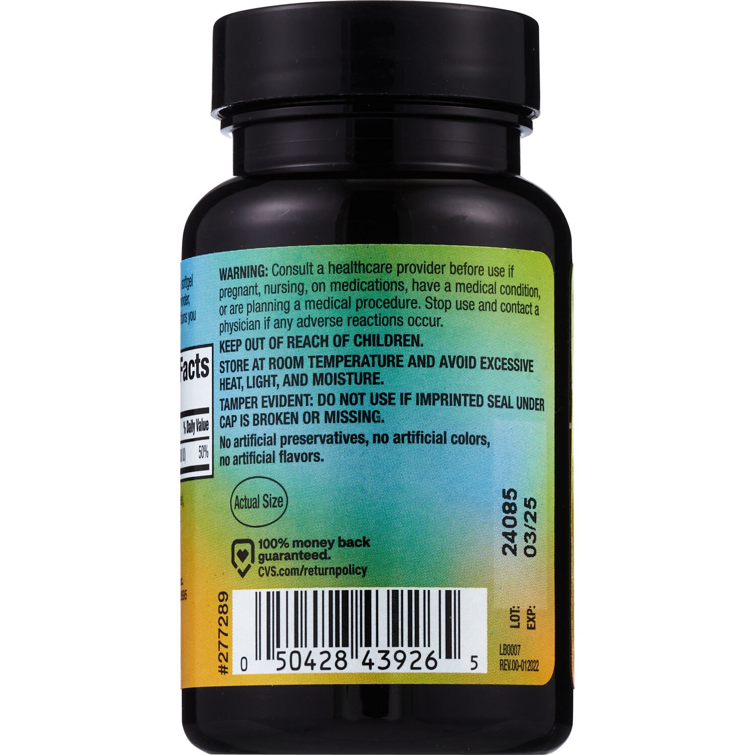 slide 3 of 6, CVS Health D3 Softgels, 100 Ct, 1 ct