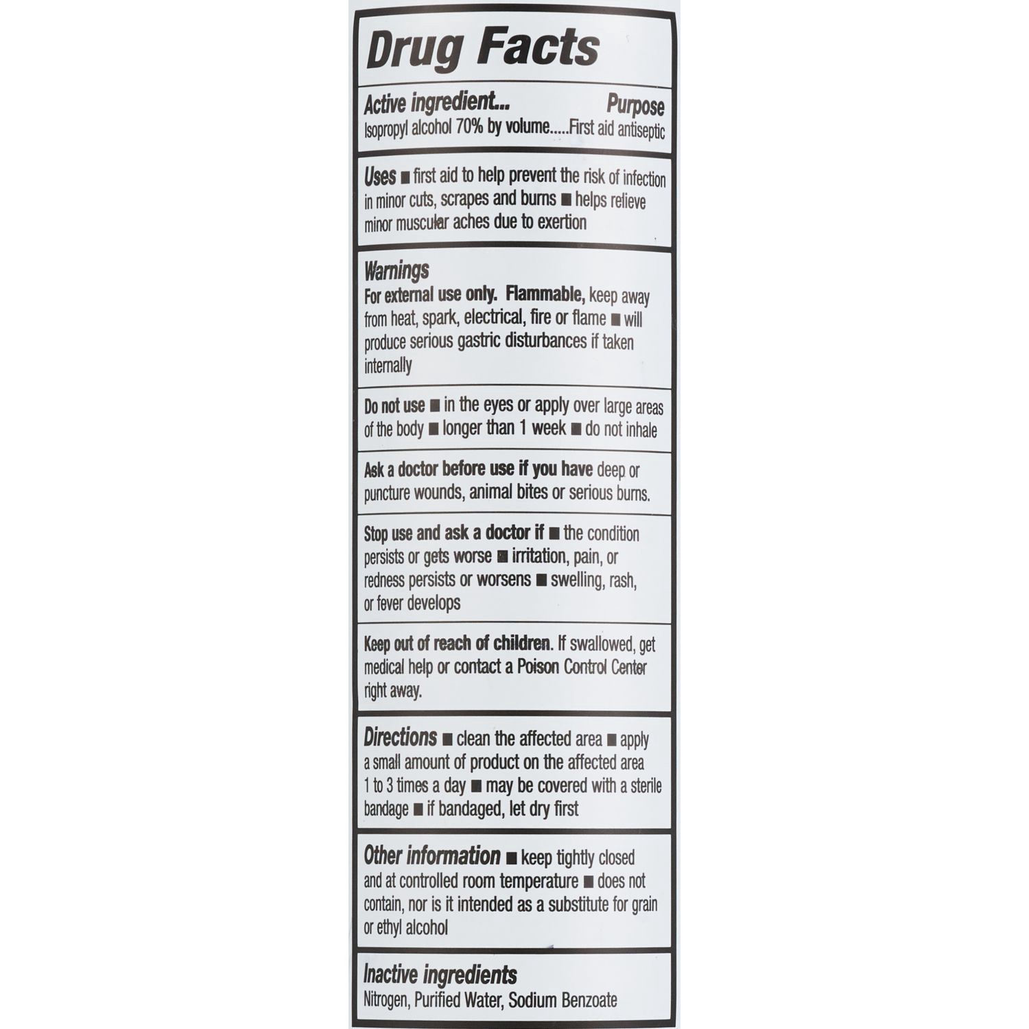 slide 2 of 3, Cvs Health 70% Isopropyl Rubbing Alcohol Spray, 3 Oz, 3 oz