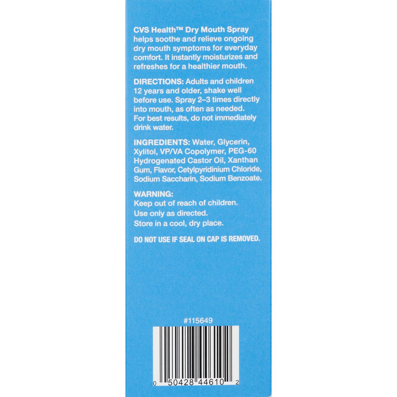 slide 2 of 2, Cvs Health Dry Mouth Spray, 1.5 Oz, 1.5 oz