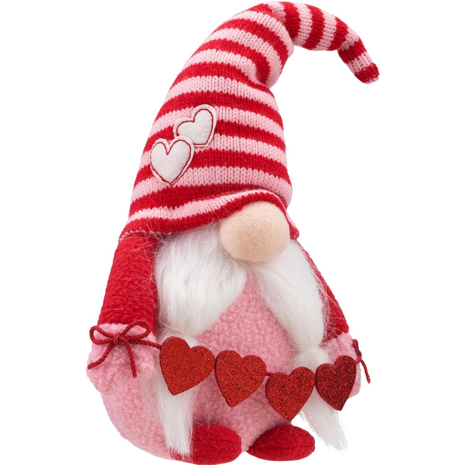slide 2 of 4, RED AND PINK 10In Valentine Gnome Tabletop-Xo, 1 ct