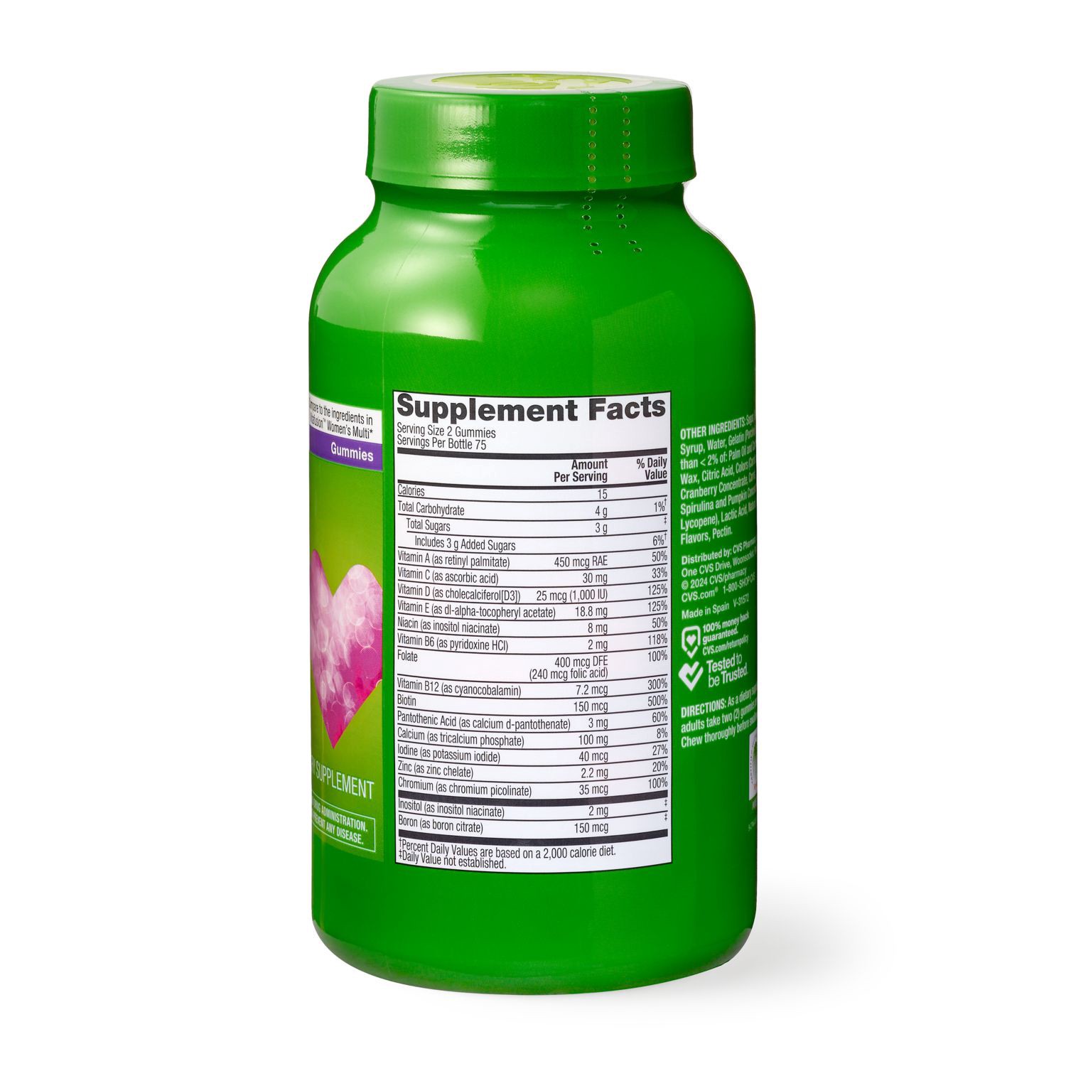 slide 4 of 5, CVS Health Women's Multivitamin Gummy, 150 Ct, 150 ct