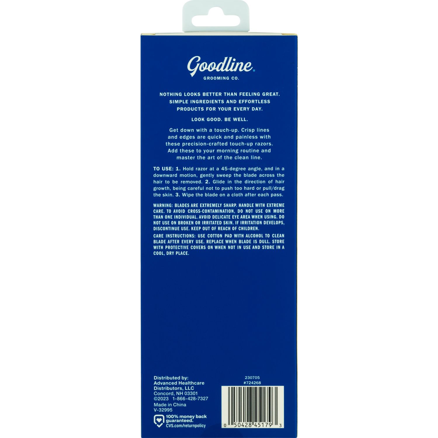slide 2 of 2, Goodline Grooming Razor, 1 ct