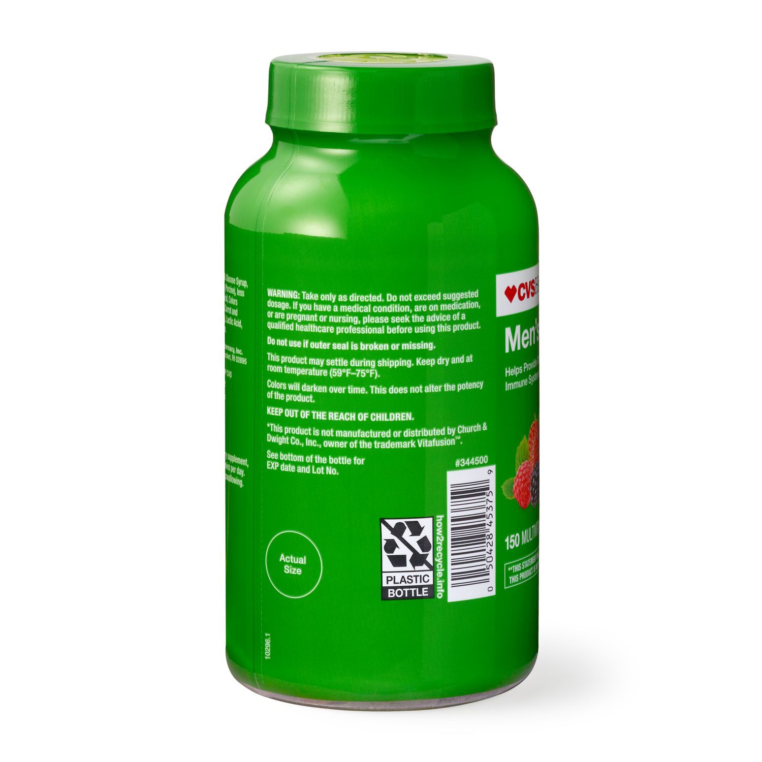 slide 5 of 5, CVS Health Men's Multivitamin Gummy, 150 Ct, 150 ct