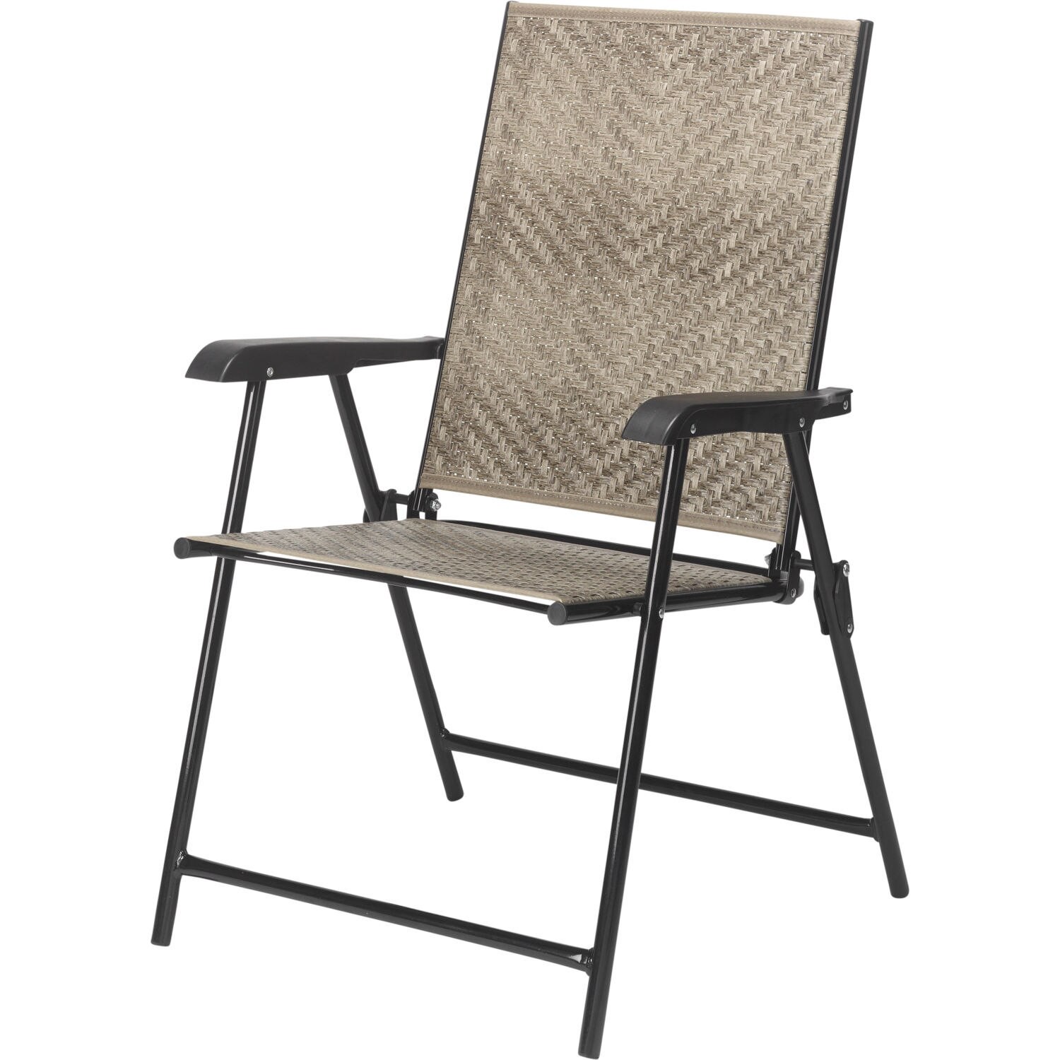 slide 3 of 3, NON BRAND Rattan Folding Chair, 1 ct