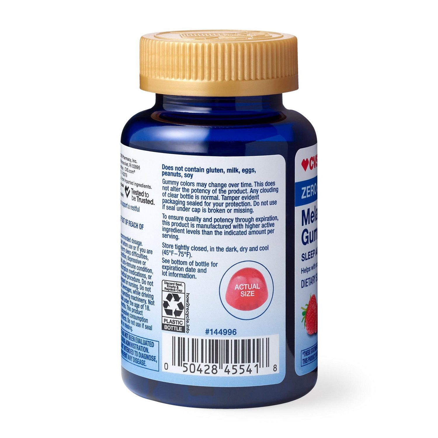 slide 6 of 6, Cvs Health Sugar Free Melatonin Gummies 5Mg, 60 Ct, 60 ct