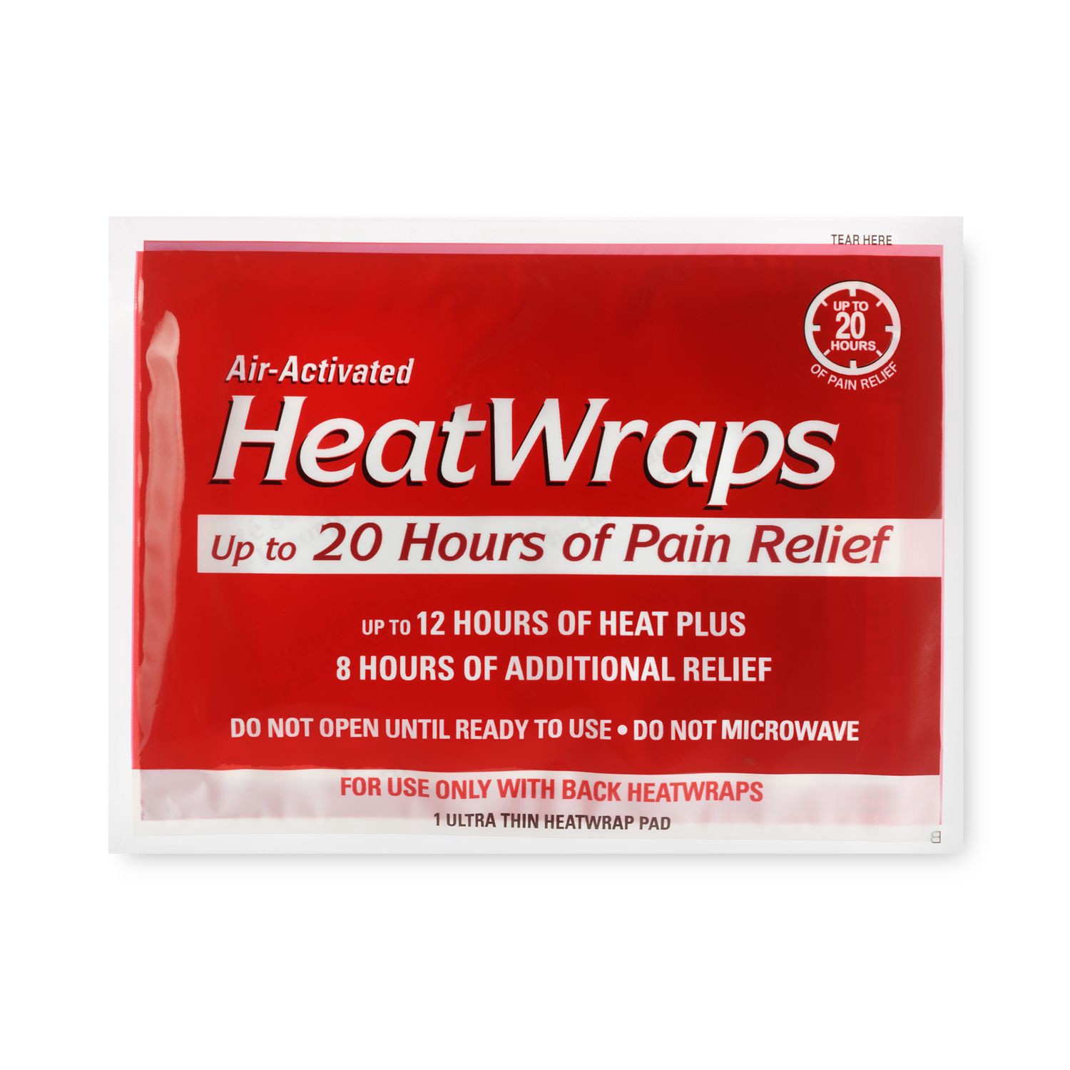 slide 2 of 7, CVS Health Ultra-Thin L-Xl Heatwraps 3Pk, 3 ct