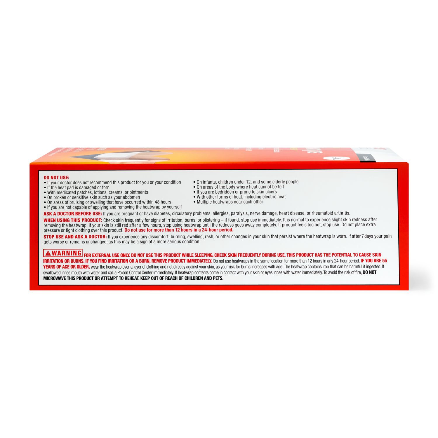 slide 5 of 7, CVS Health Ultra-Thin L-Xl Heatwraps 3Pk, 3 ct