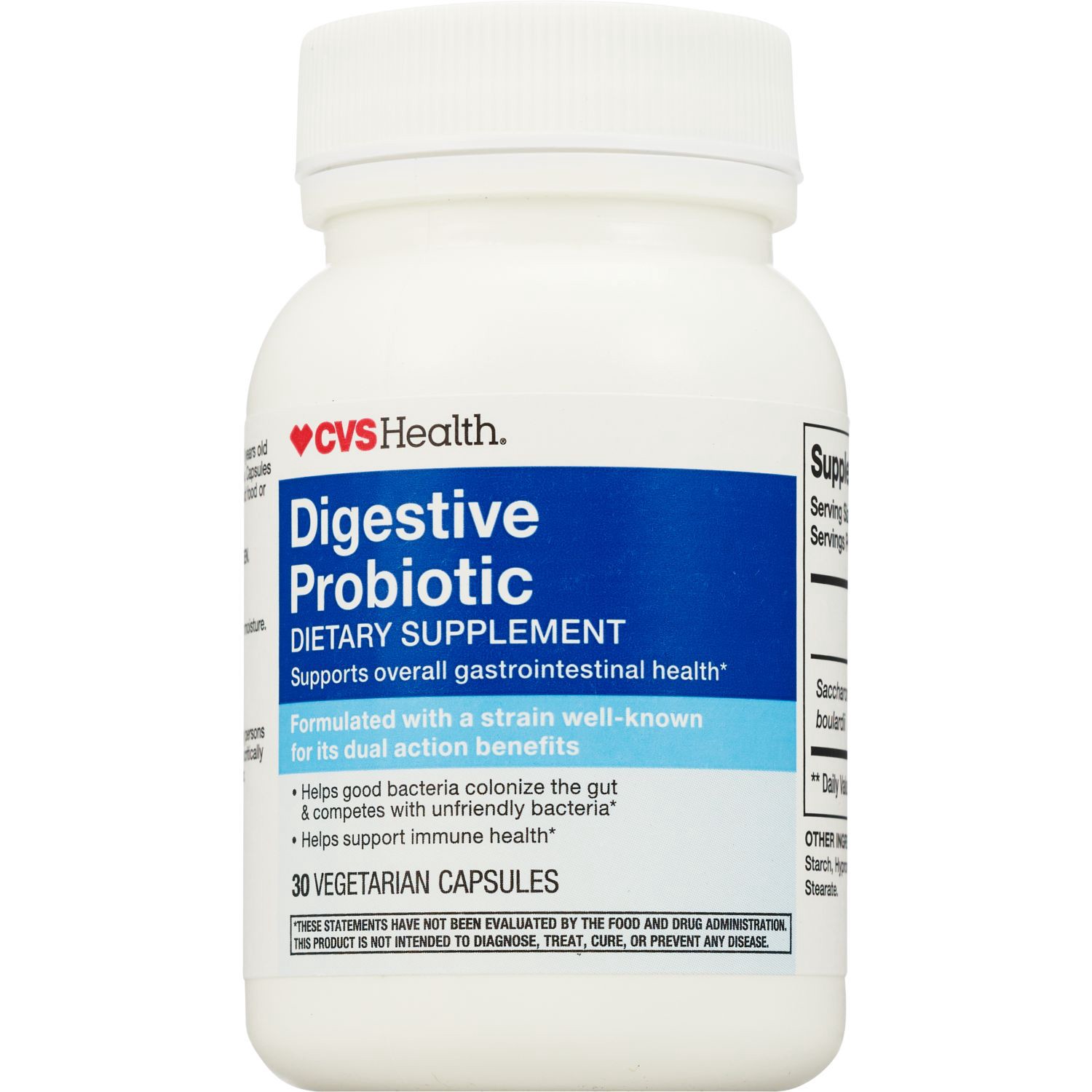 slide 5 of 5, Cvs Health Digestive Probiotic Capsules, 30 Ct, 30 ct