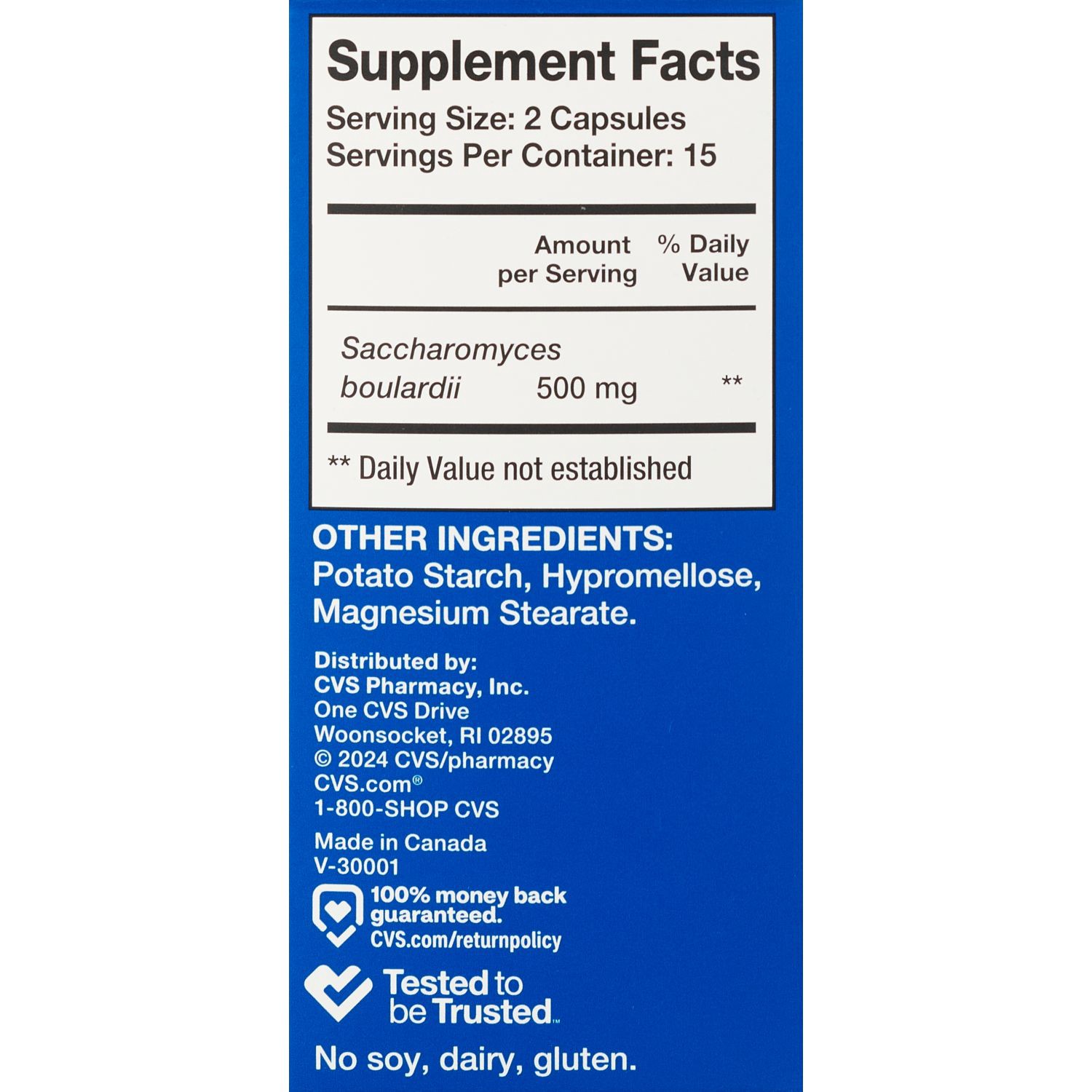 slide 2 of 5, Cvs Health Digestive Probiotic Capsules, 30 Ct, 30 ct