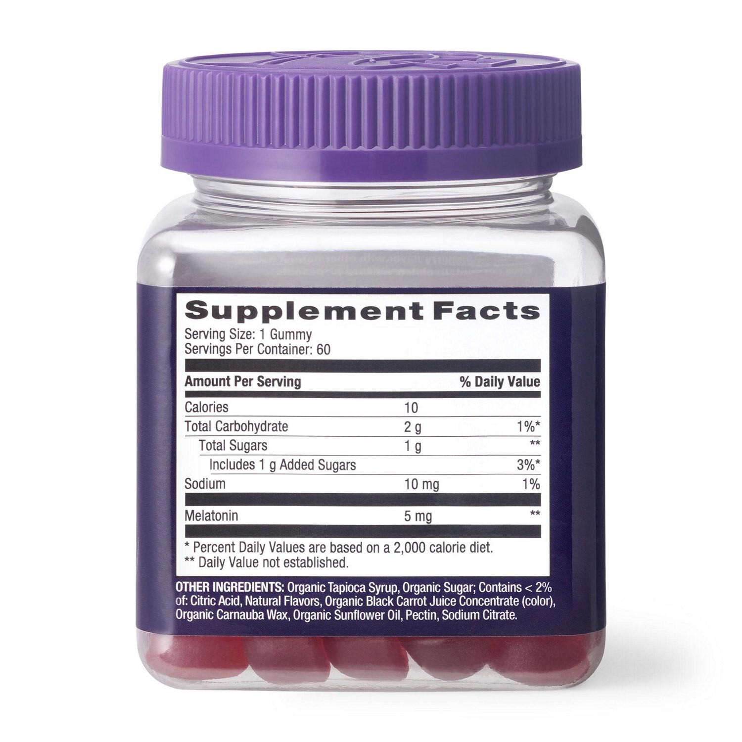 slide 6 of 6, Cvs Health Melatonin 5Mg Strawberry Gummies, 60 ct