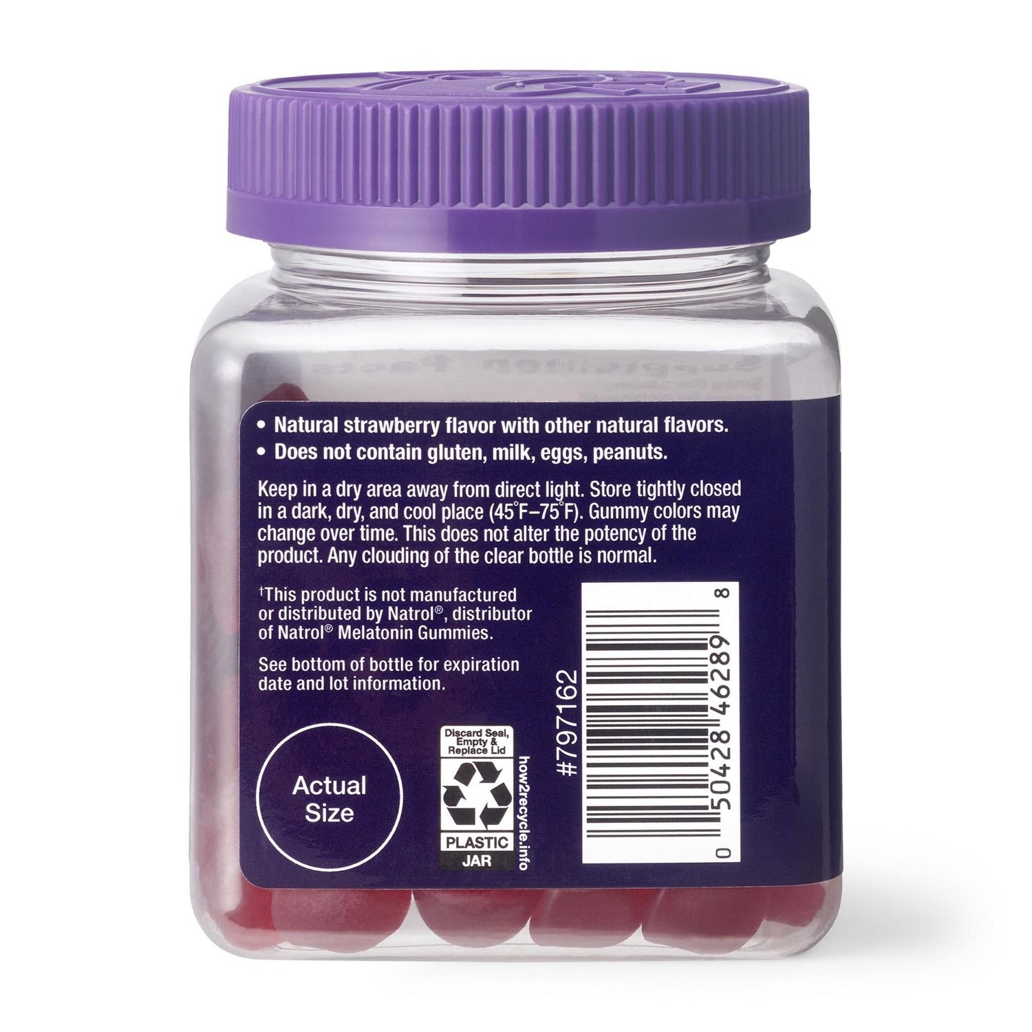 slide 5 of 6, Cvs Health Melatonin 5Mg Strawberry Gummies, 60 ct