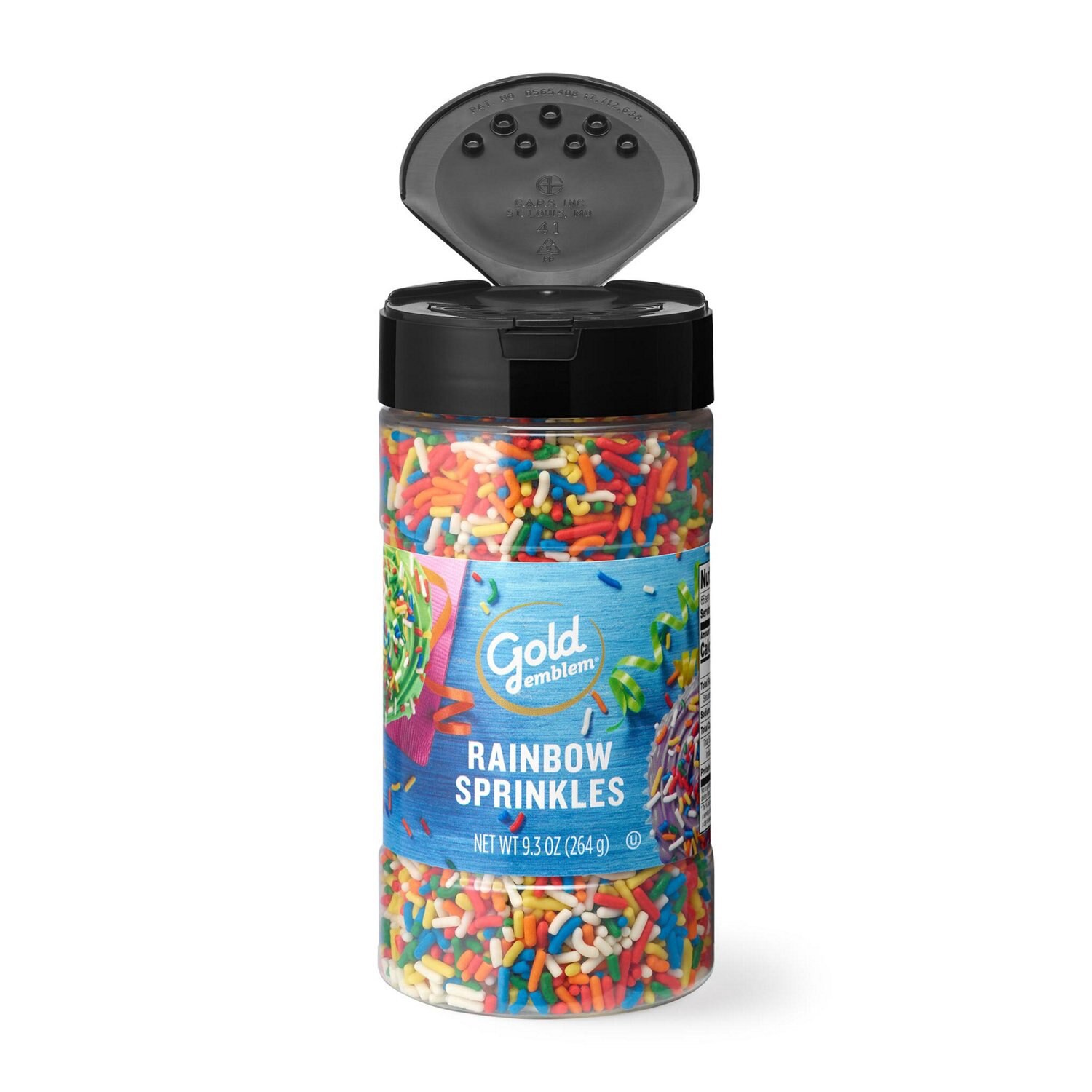 slide 4 of 4, GOLD EMBLEM Wm Rainbow Sprinkles, 9.3 oz