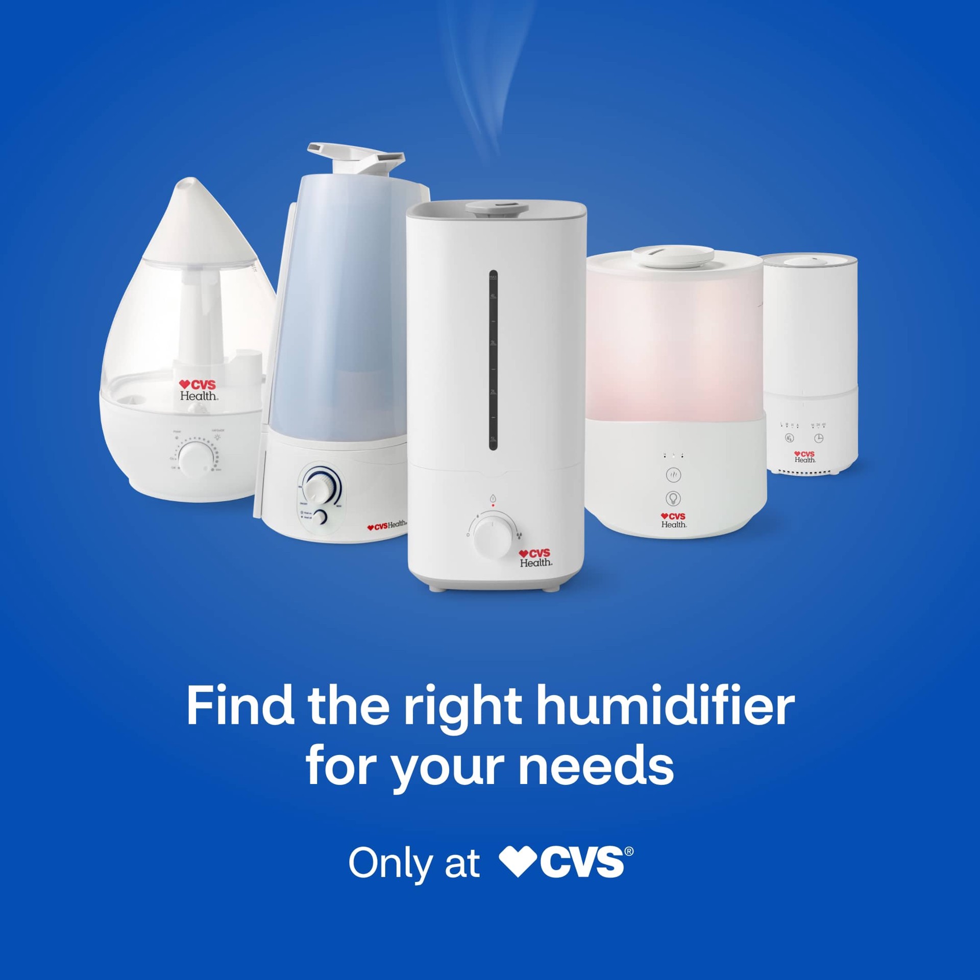 slide 6 of 9, Cvs Health Mini Tf Humidifier, 1 ct