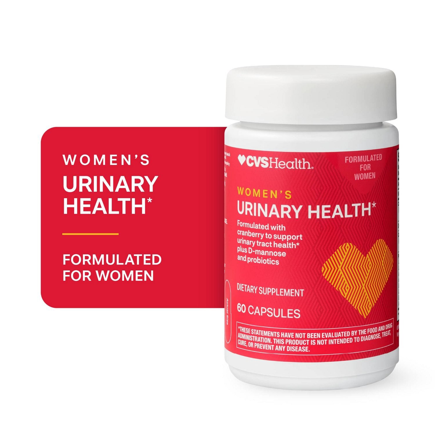 slide 2 of 9, Cvs Health Women's Urinary Health* Capsules, 60 Ct, 1 ct