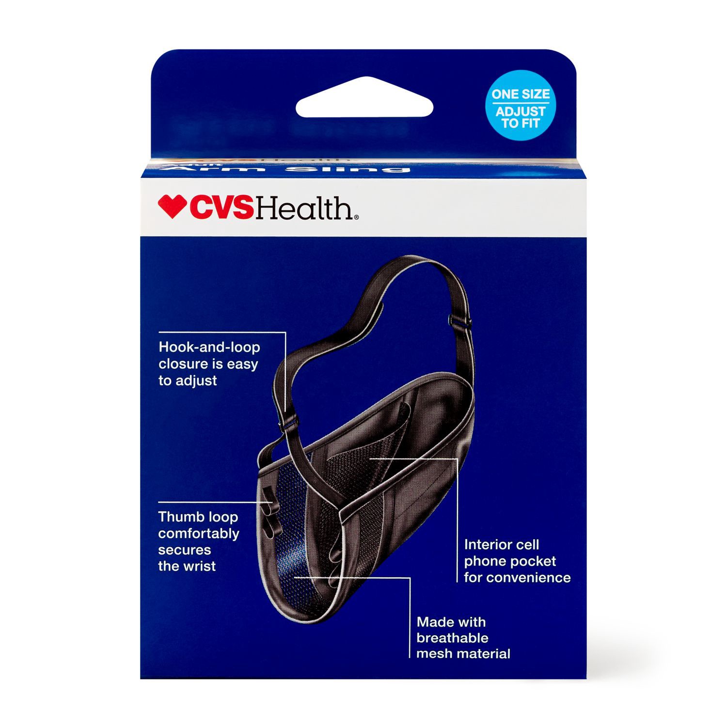 slide 5 of 5, CVS HEALTH Cvs Arm Sling, 1 ct