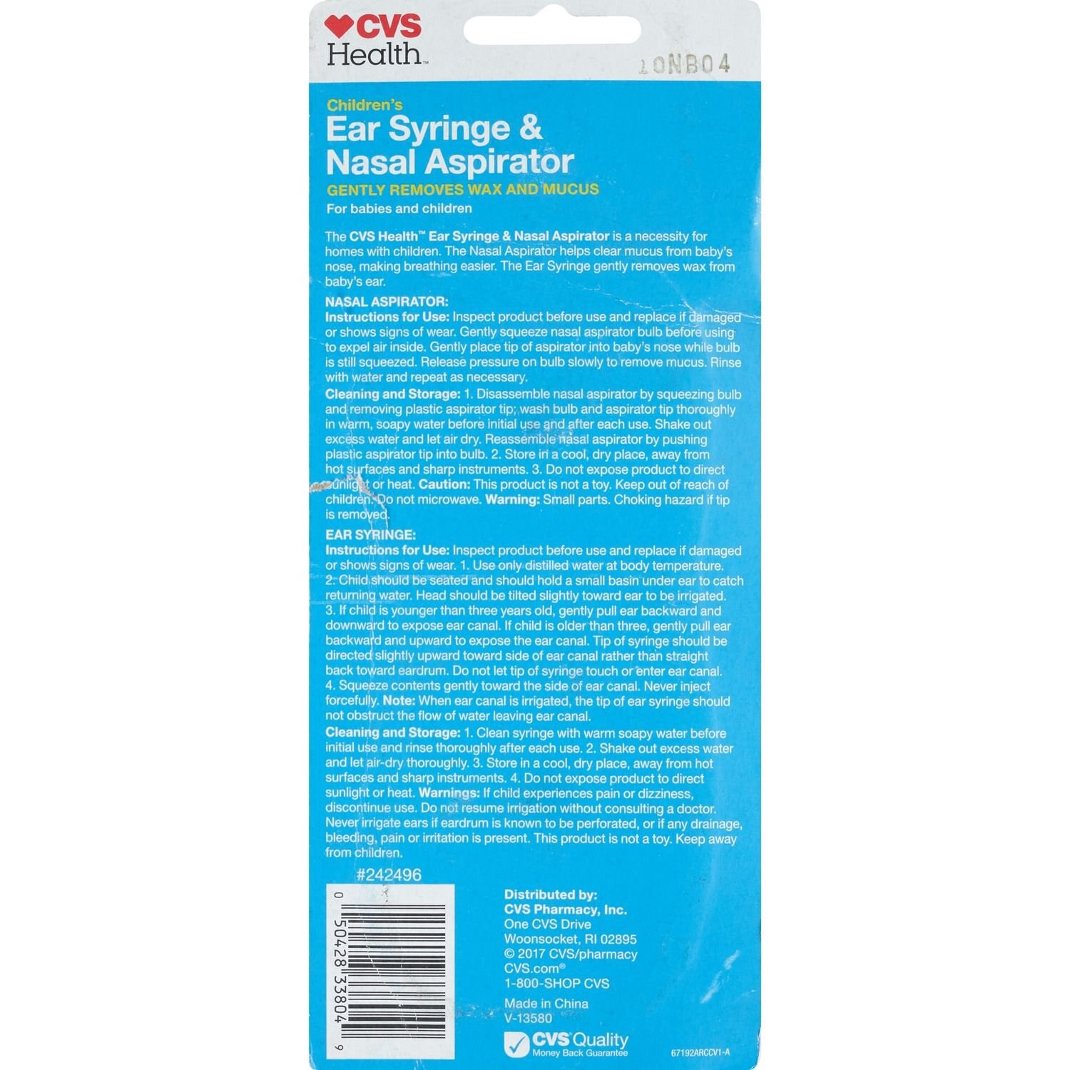 slide 2 of 3, CVS Health Ear Syringe And Nasal Aspirator, 1 ct