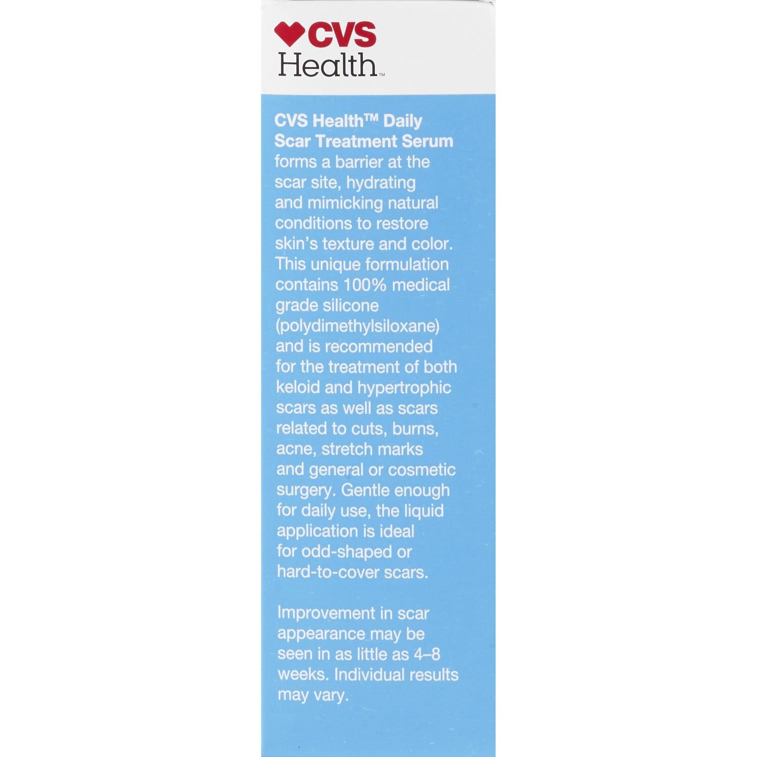 slide 3 of 5, CVS Health Daily Scar Treatment Serum, 0.4 Oz, 1 ct