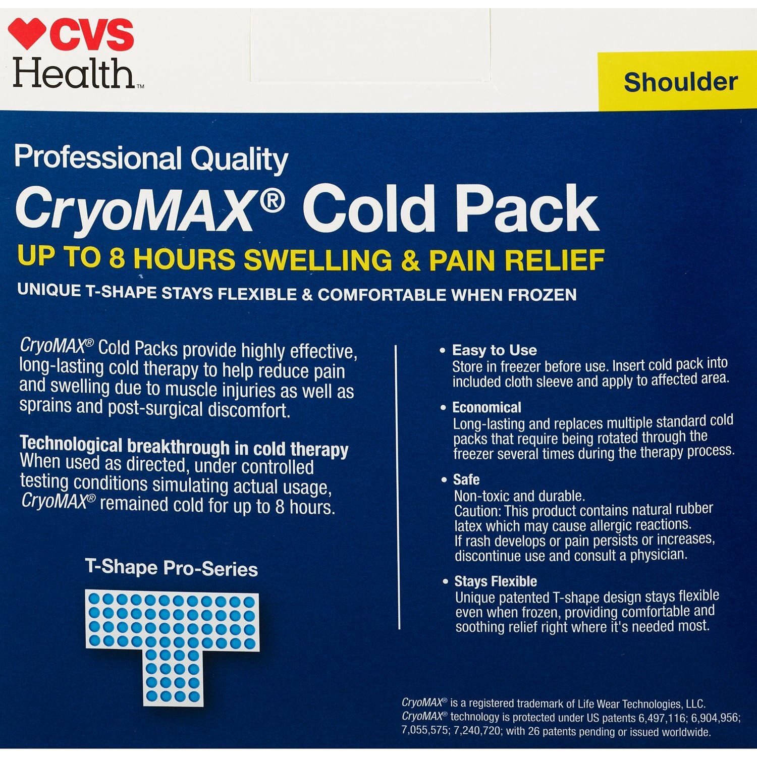 slide 2 of 2, Cvs Health Cryomax Cold Shoulder Pack, 1 ct