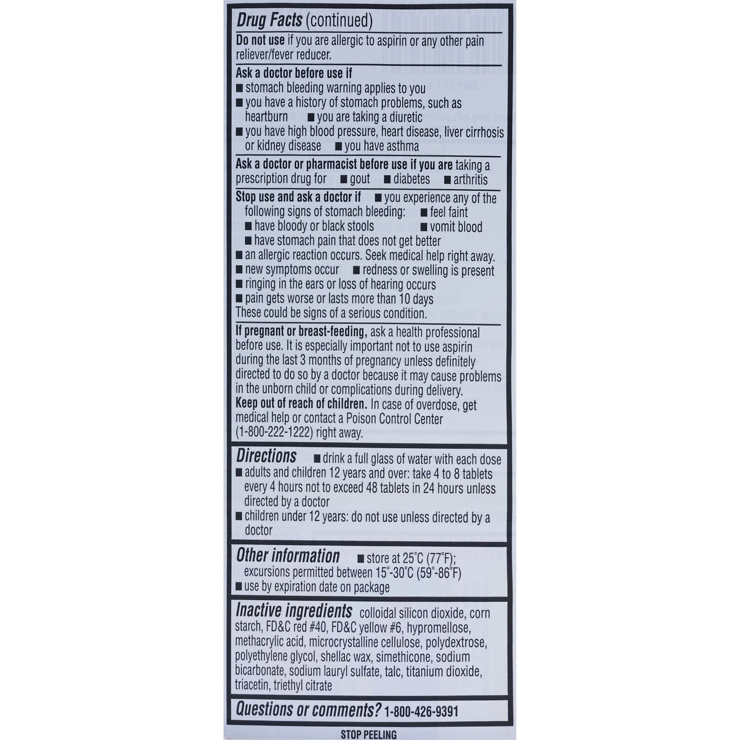 slide 6 of 7, CVS Health Low Strength Aspirin 81 Mg Enteric Coated Tablets, 365 Ct, 1 ct
