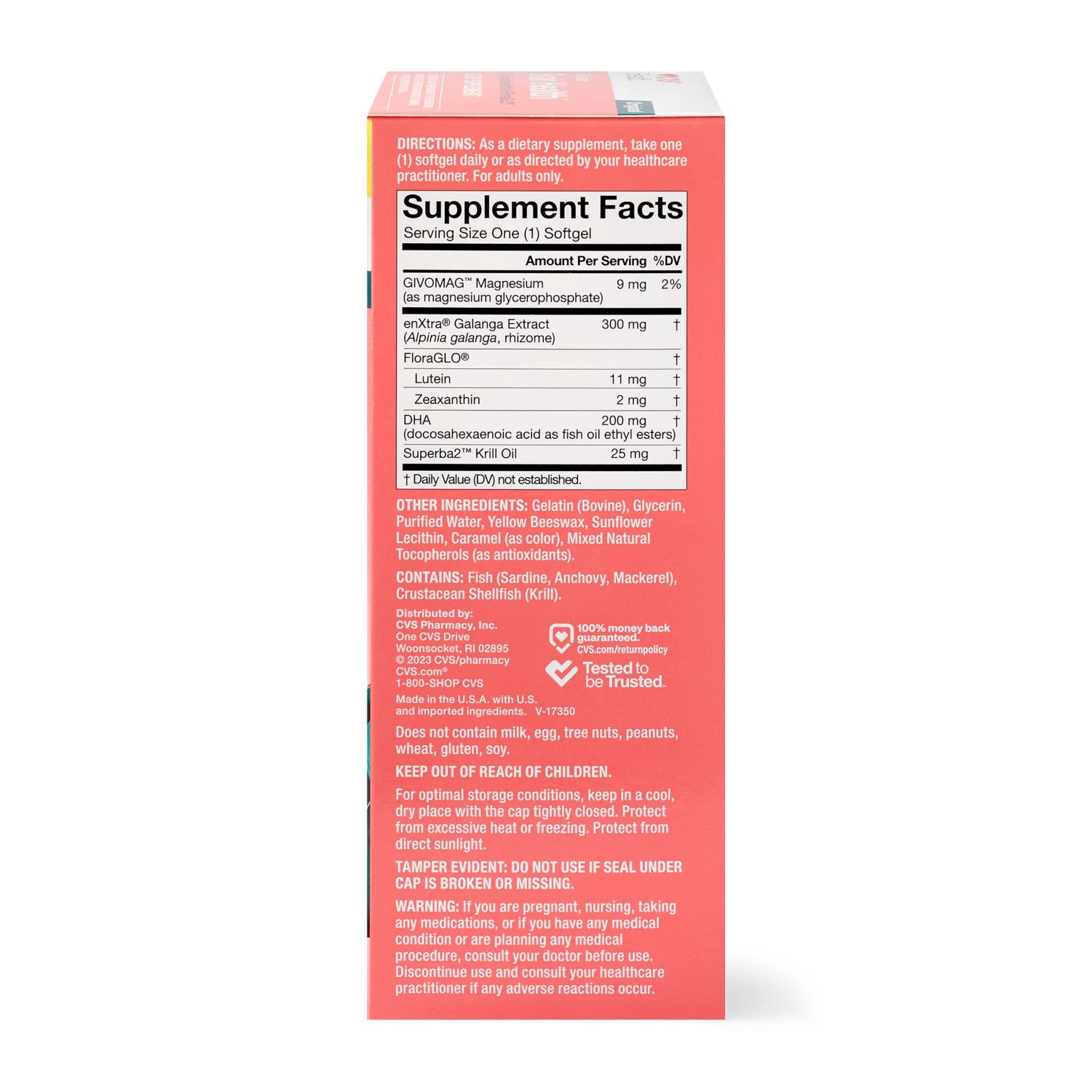 slide 4 of 5, Cvs Health Cognitive 5-Function Brain Softgels Value Size, 60 ct