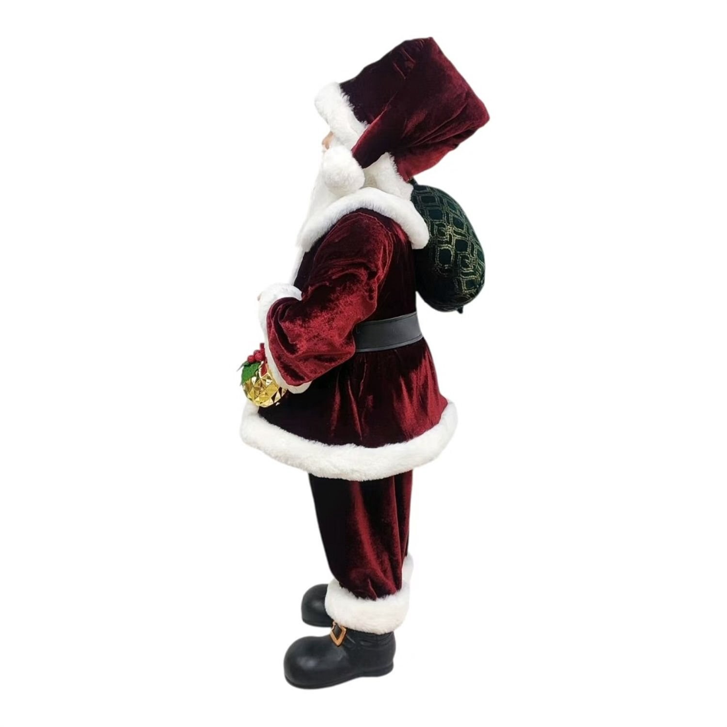 slide 4 of 6, NON BRAND 34''Santa W/Led Tree, 1 ct