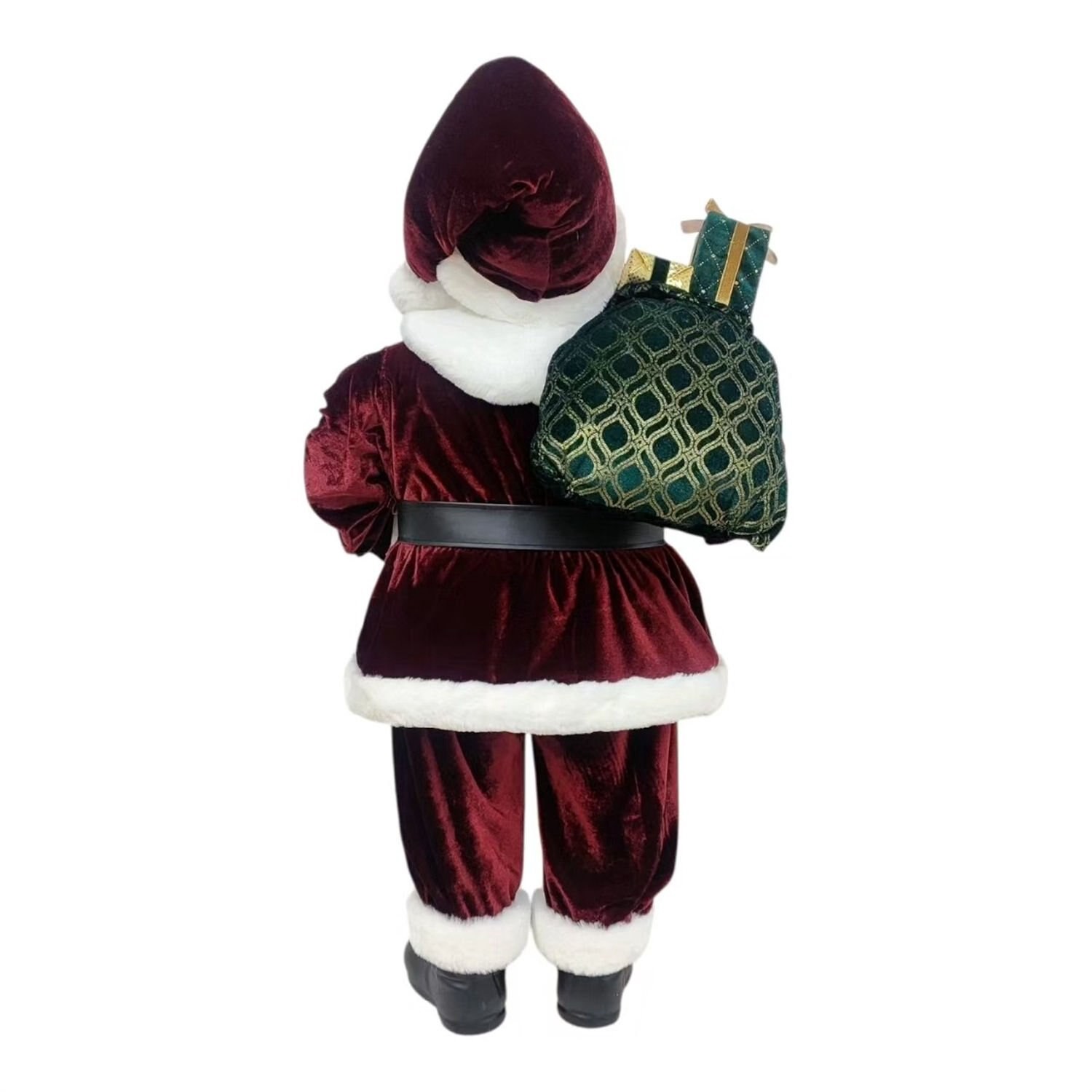 slide 5 of 6, NON BRAND 34''Santa W/Led Tree, 1 ct