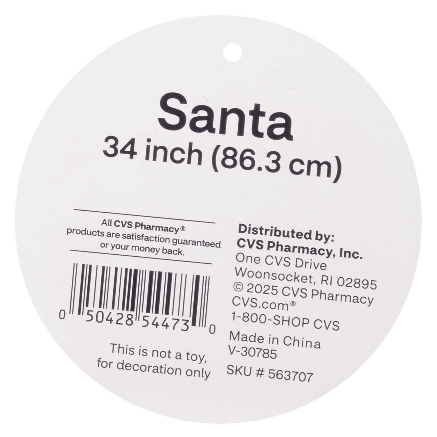 slide 6 of 6, NON BRAND 34''Santa W/Led Tree, 1 ct